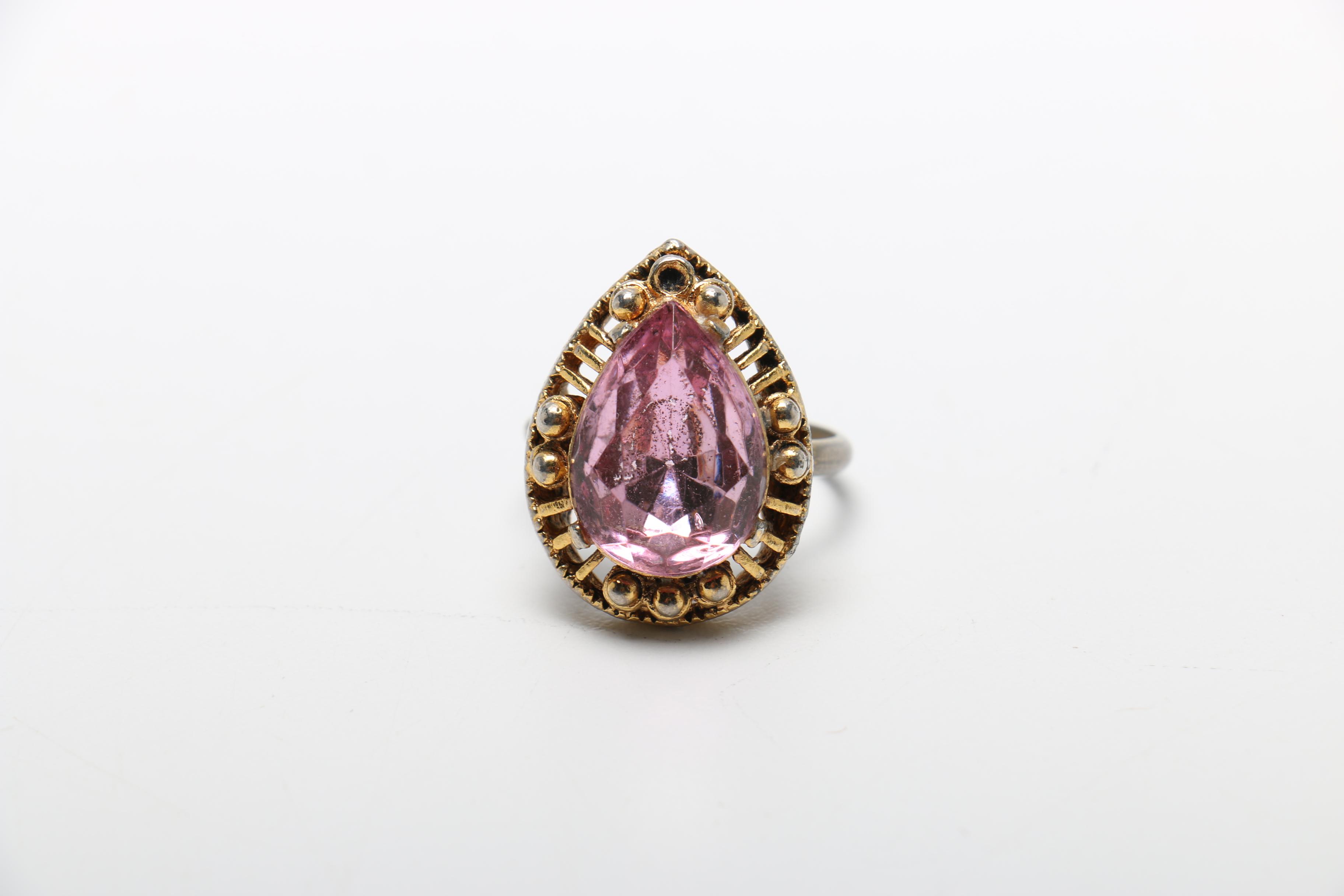 Assortment of Rings With Gemstones and More