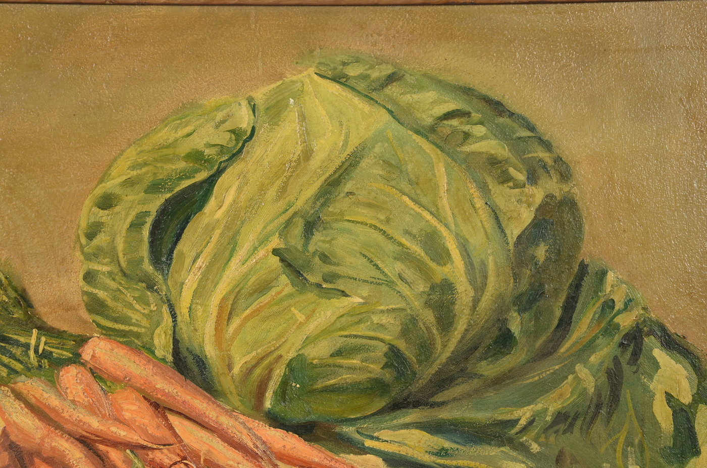 M. Herzon Original 1970 Oil Still Life on Academy Board