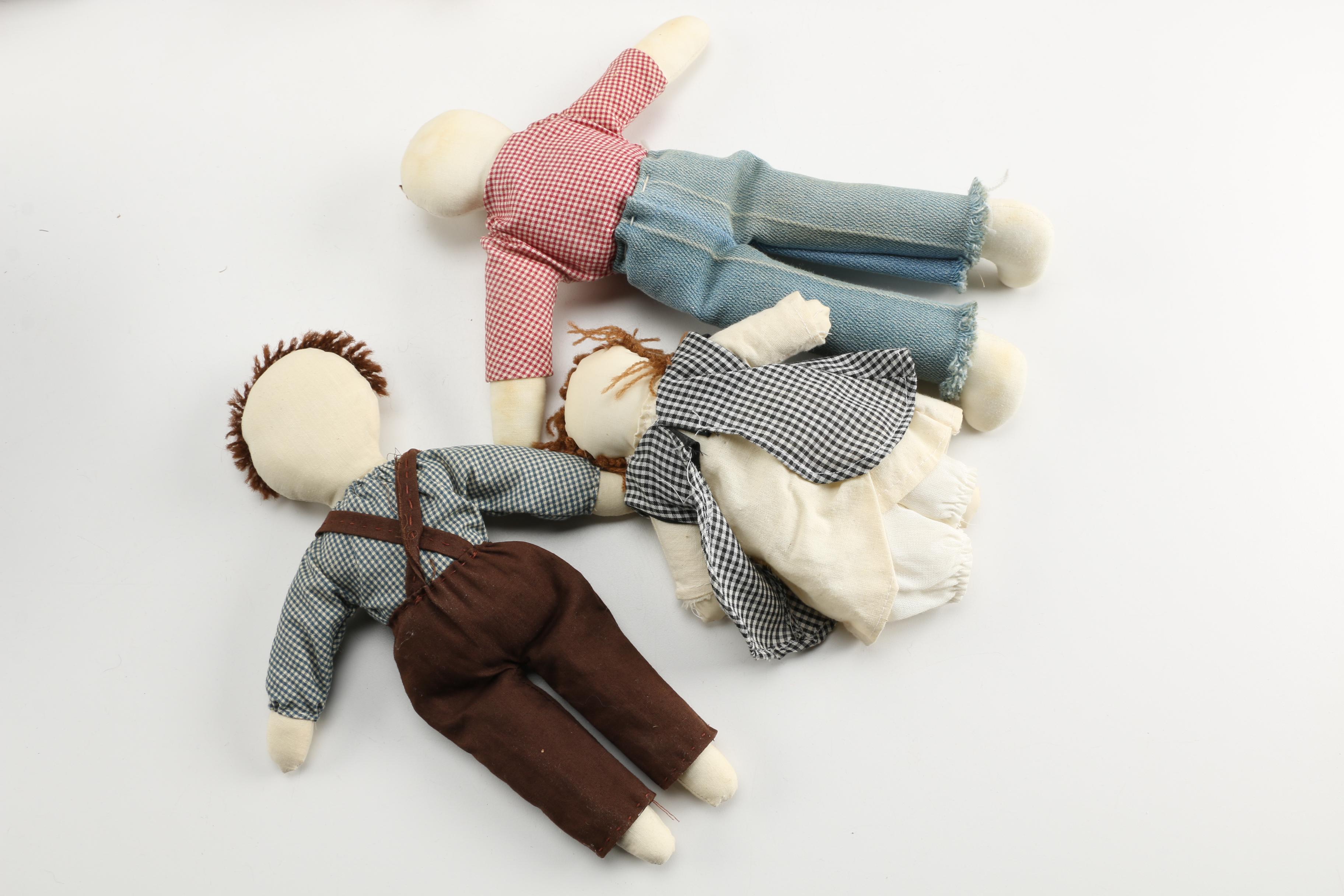 Plush Dolls Including Ladie And Friends INC