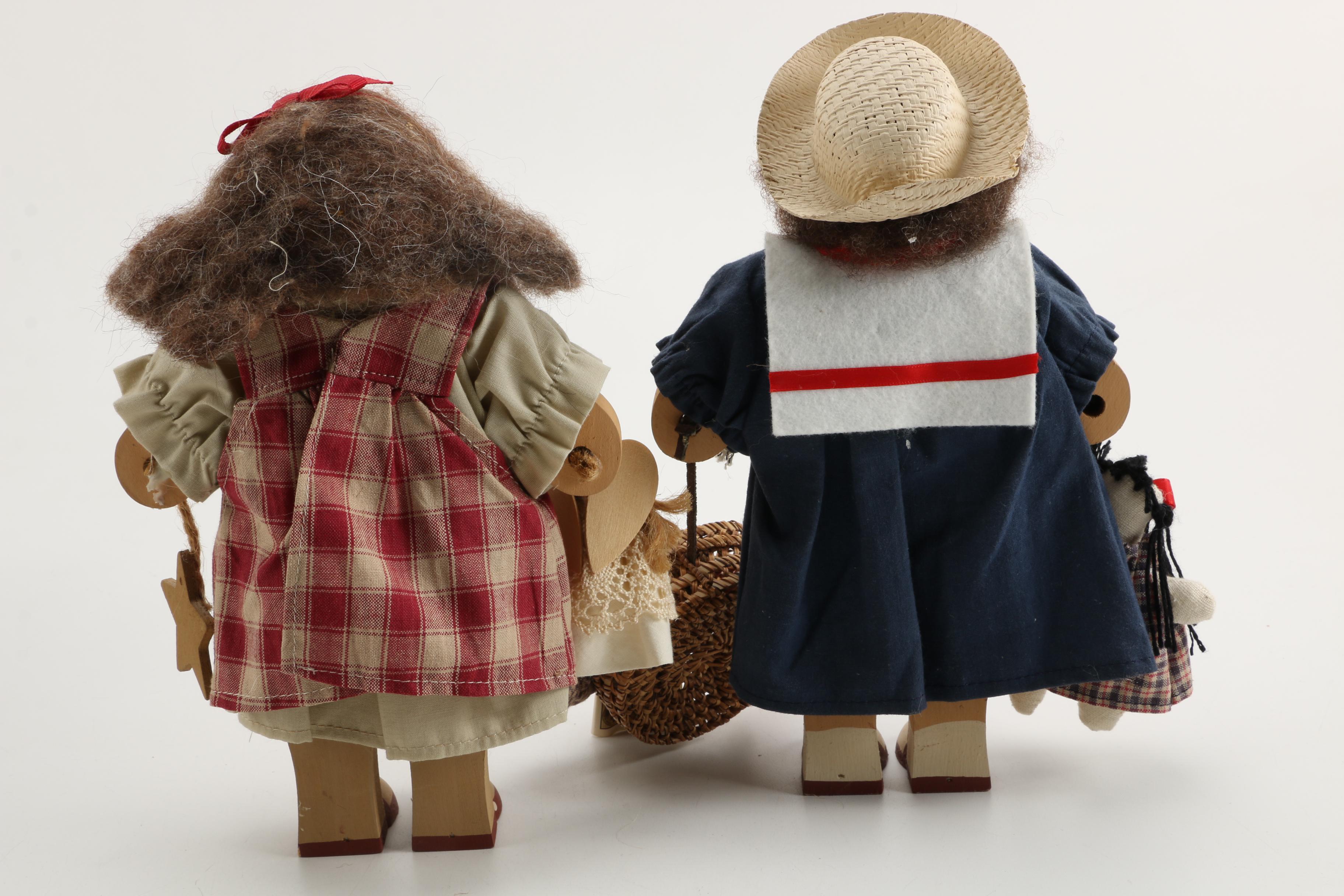 Plush Dolls Including Ladie And Friends INC