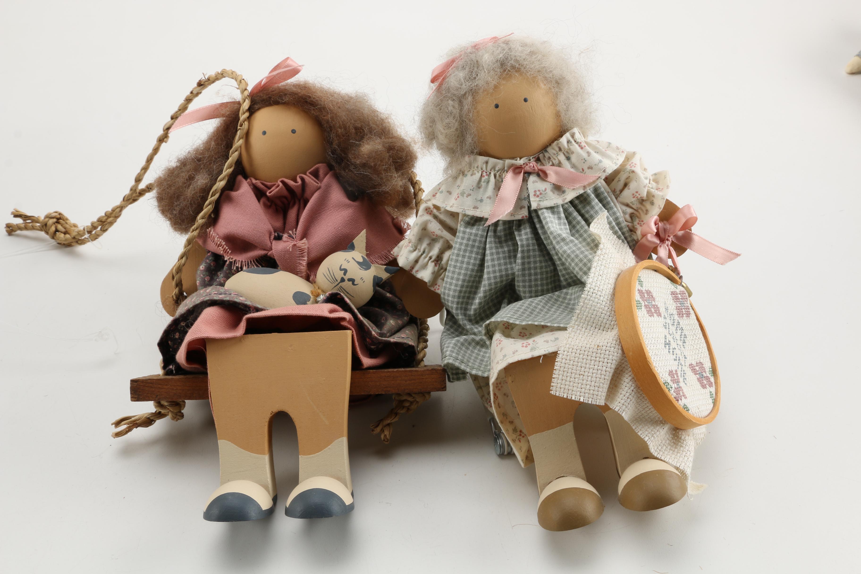 Plush Dolls Including Ladie And Friends INC