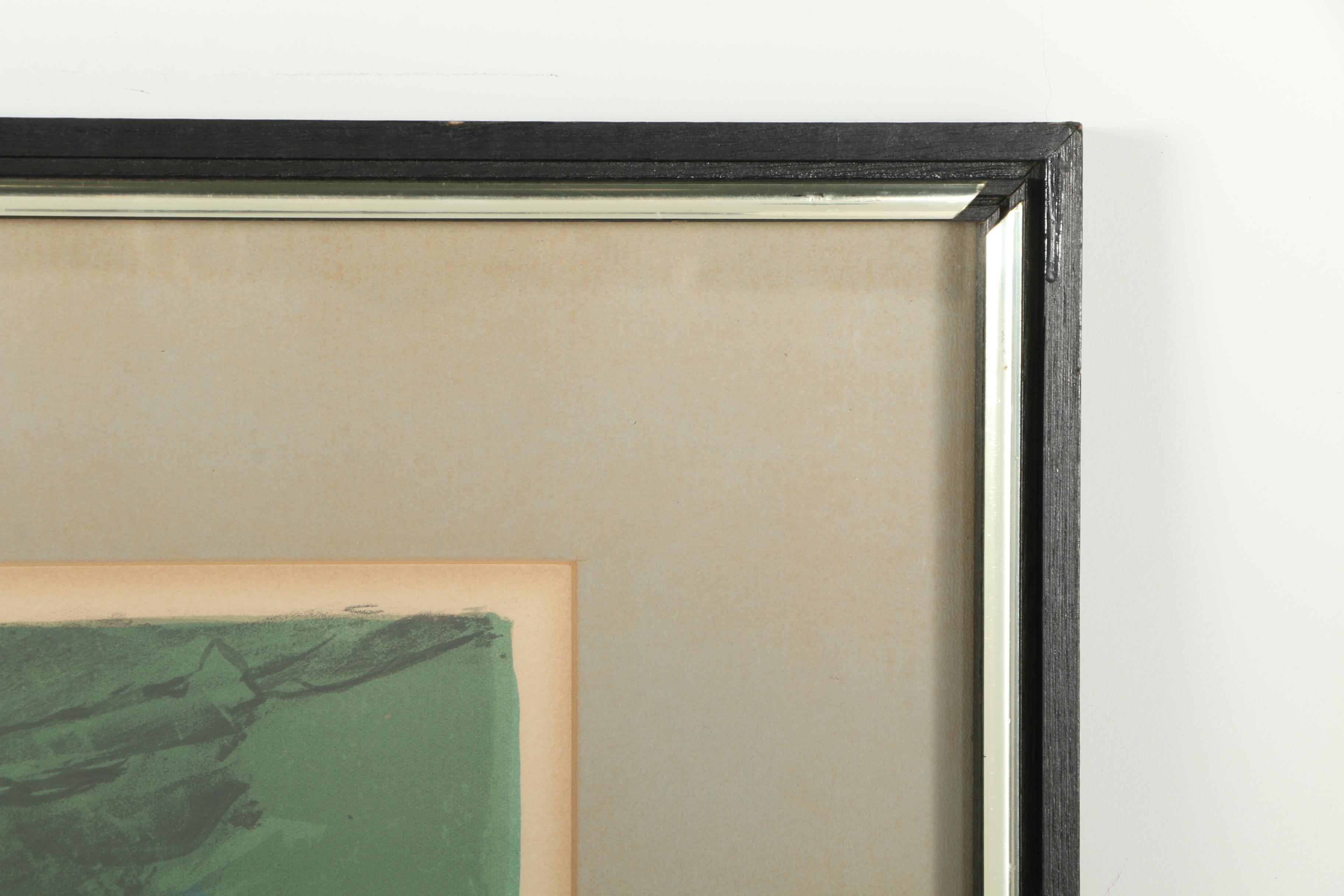 Marcel Mouly Signed Limited Edition Lithograph "Polo"