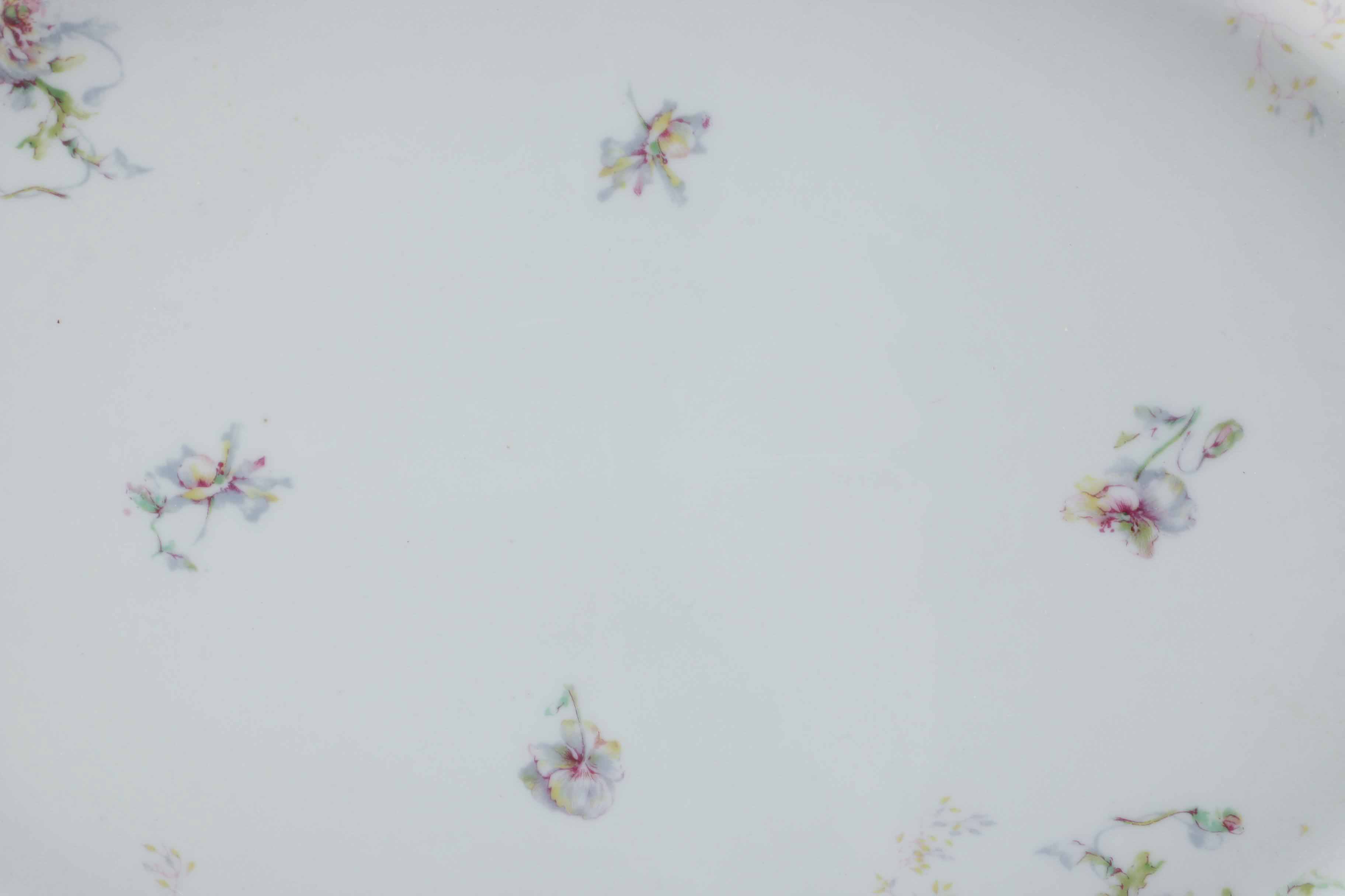 Two Serving Trays Featuring Limoges