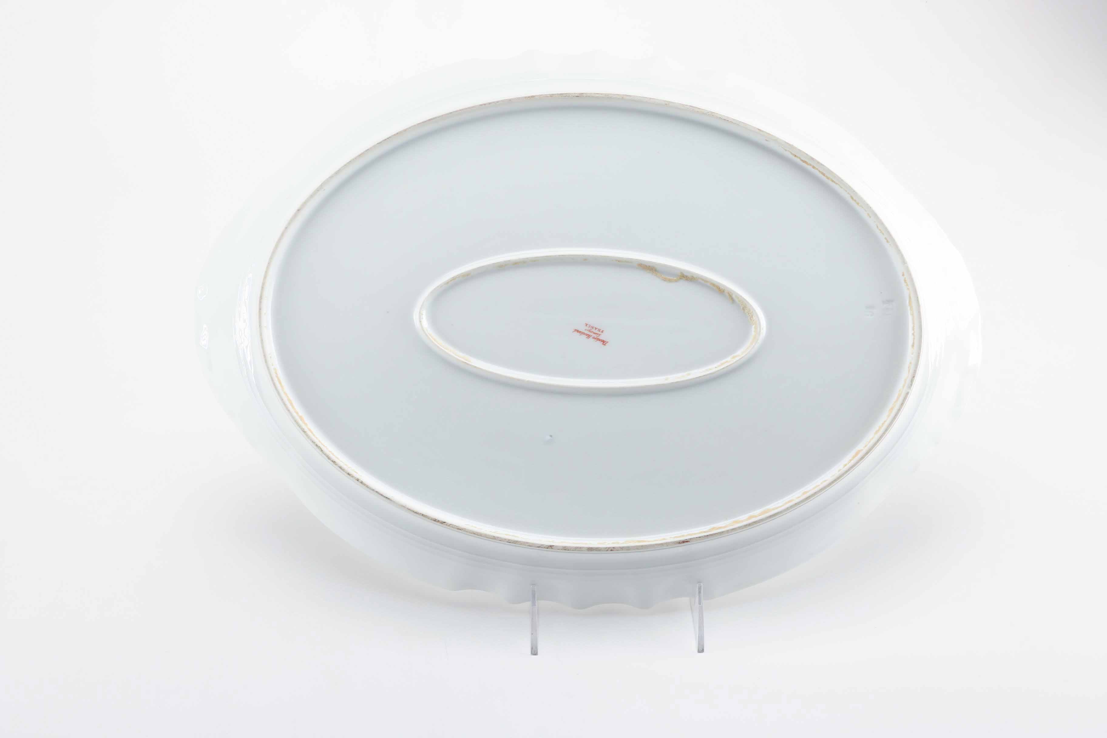 Two Serving Trays Featuring Limoges