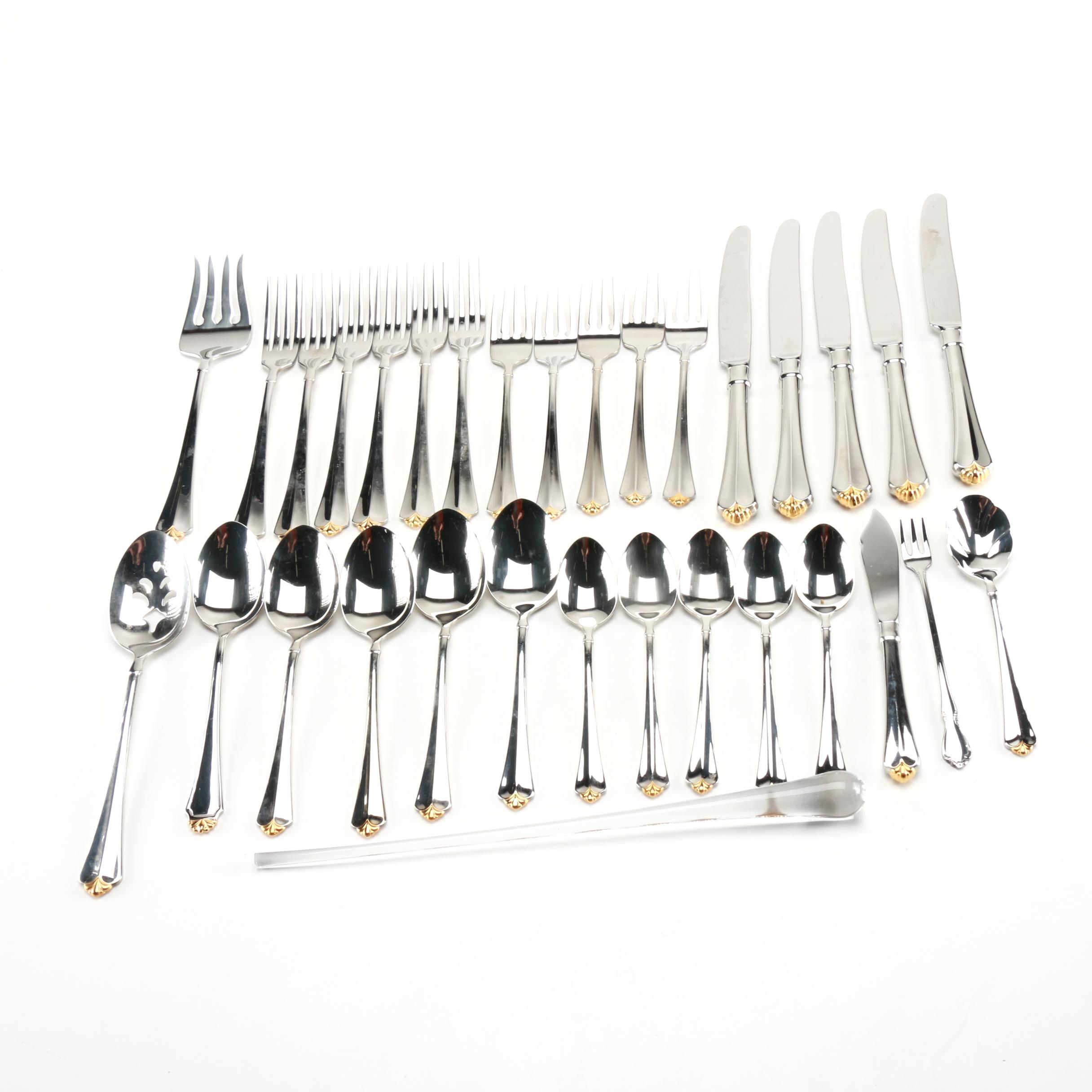 Oneida "Royal Flute" Stainless Steel Flatware