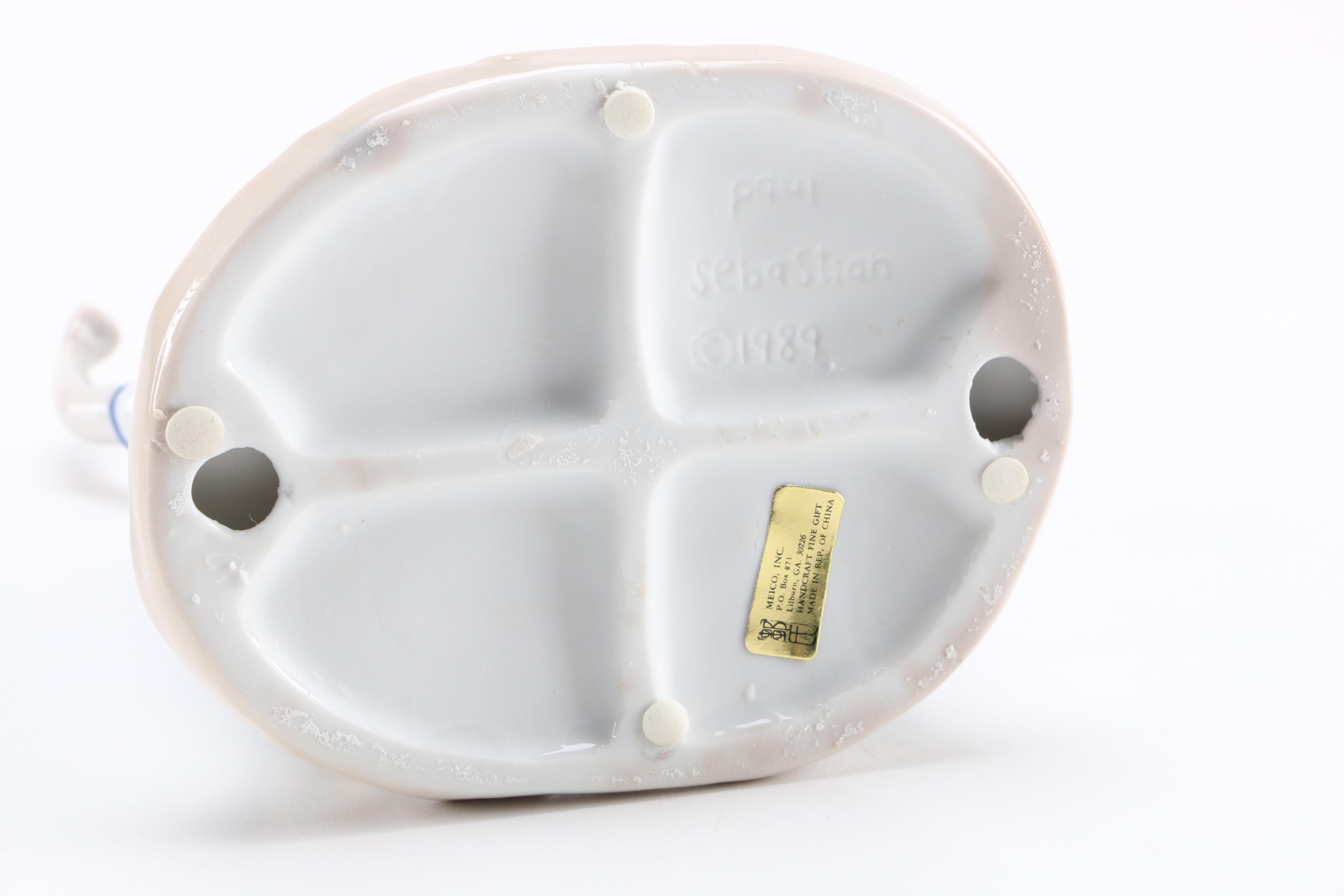 1989 Paul Sebastian "Home Run" Porcelain Figurine