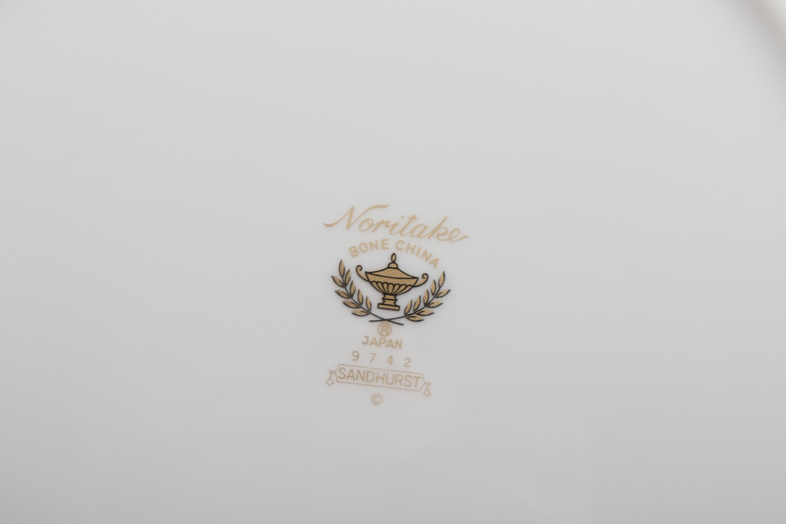 Noritake "Sandhurst" China Tableware Set