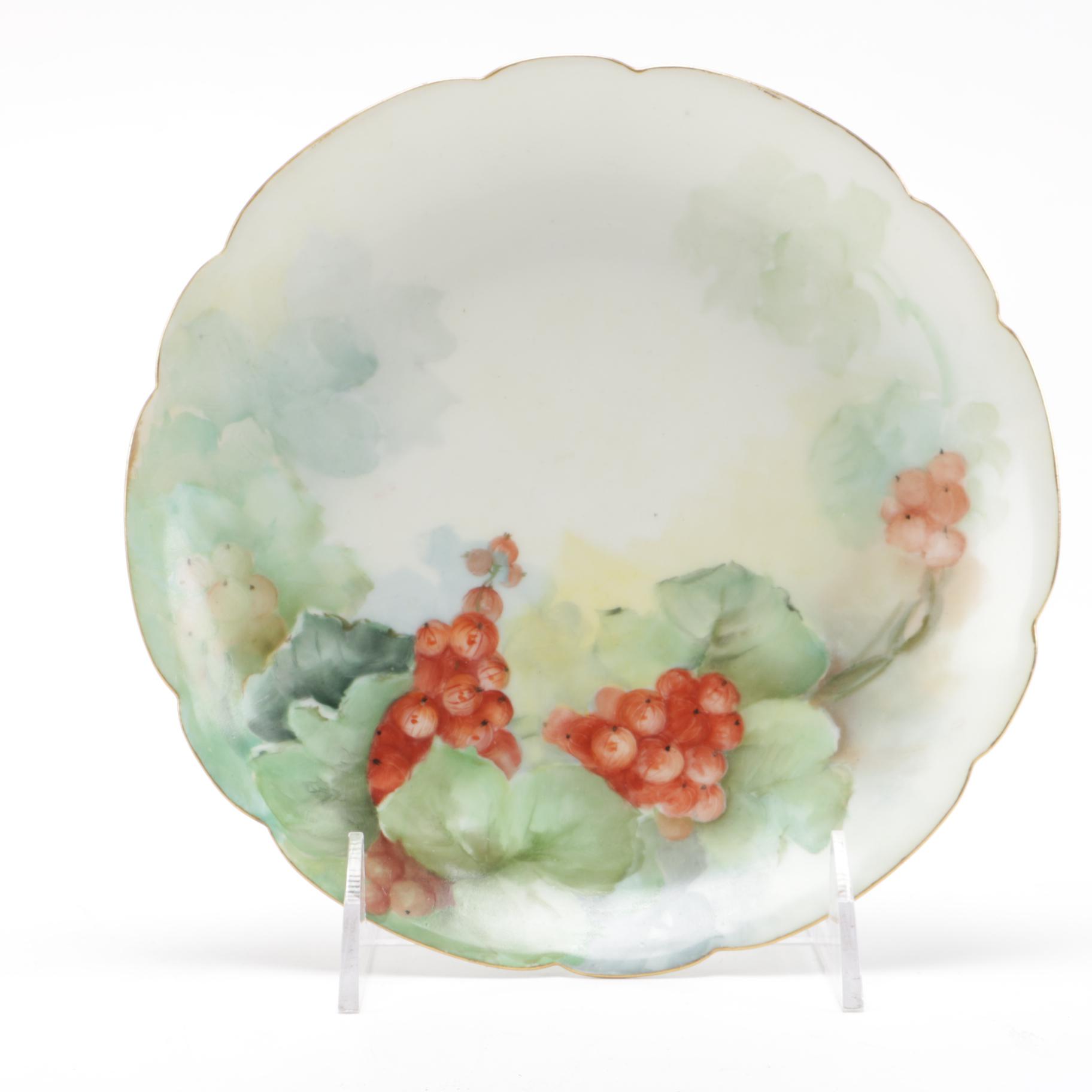 Rosenthal, Haviland and Additional Hand-Painted Porcelain Tableware