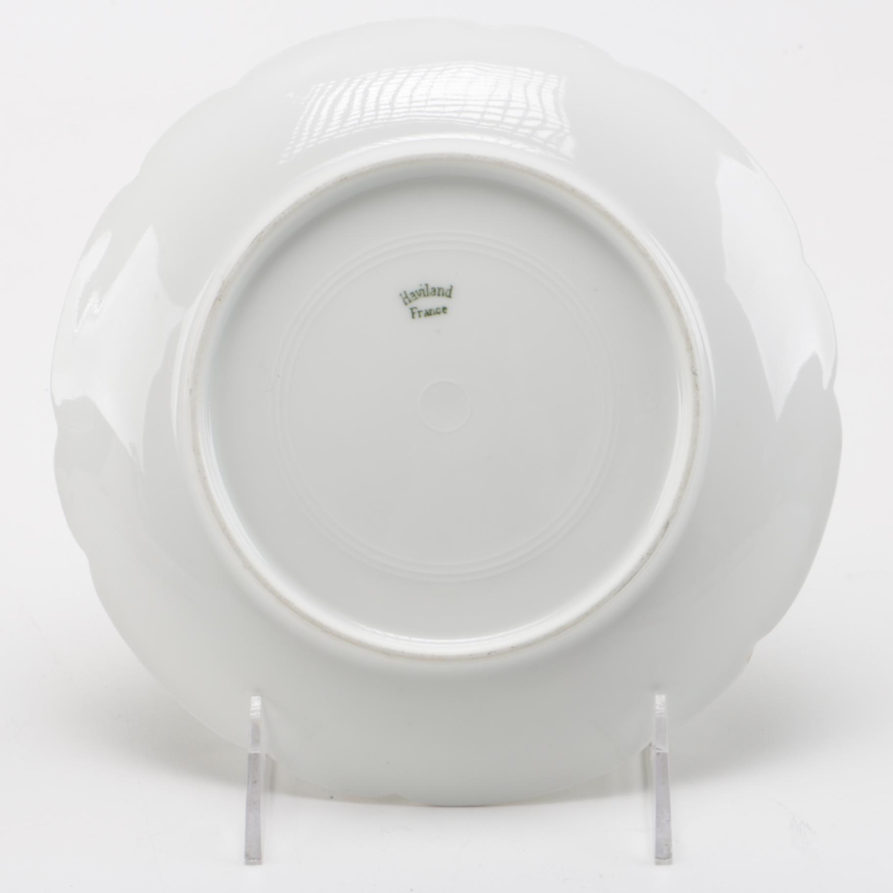 Rosenthal, Haviland and Additional Hand-Painted Porcelain Tableware