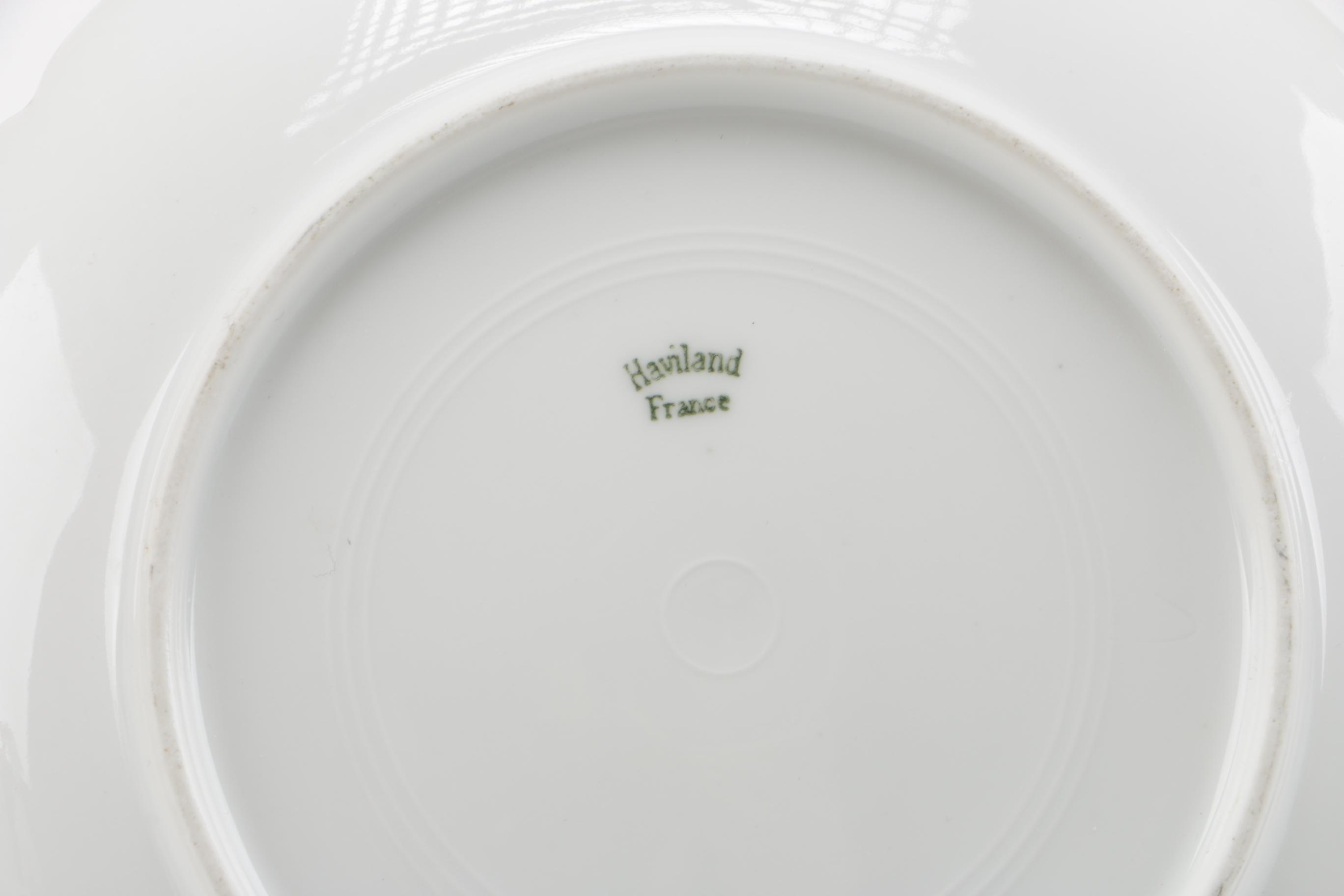 Rosenthal, Haviland and Additional Hand-Painted Porcelain Tableware