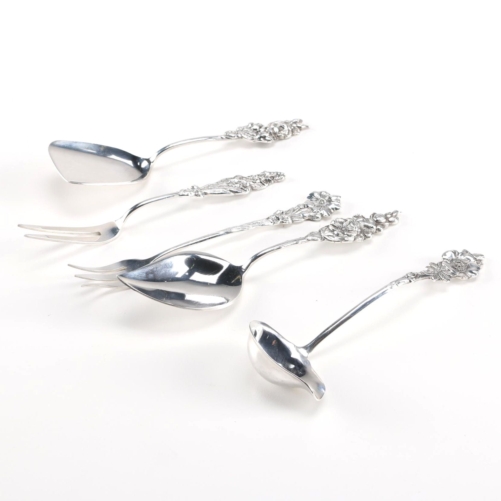 Reed & Barton "Harlequin" Silver Plated Flatware