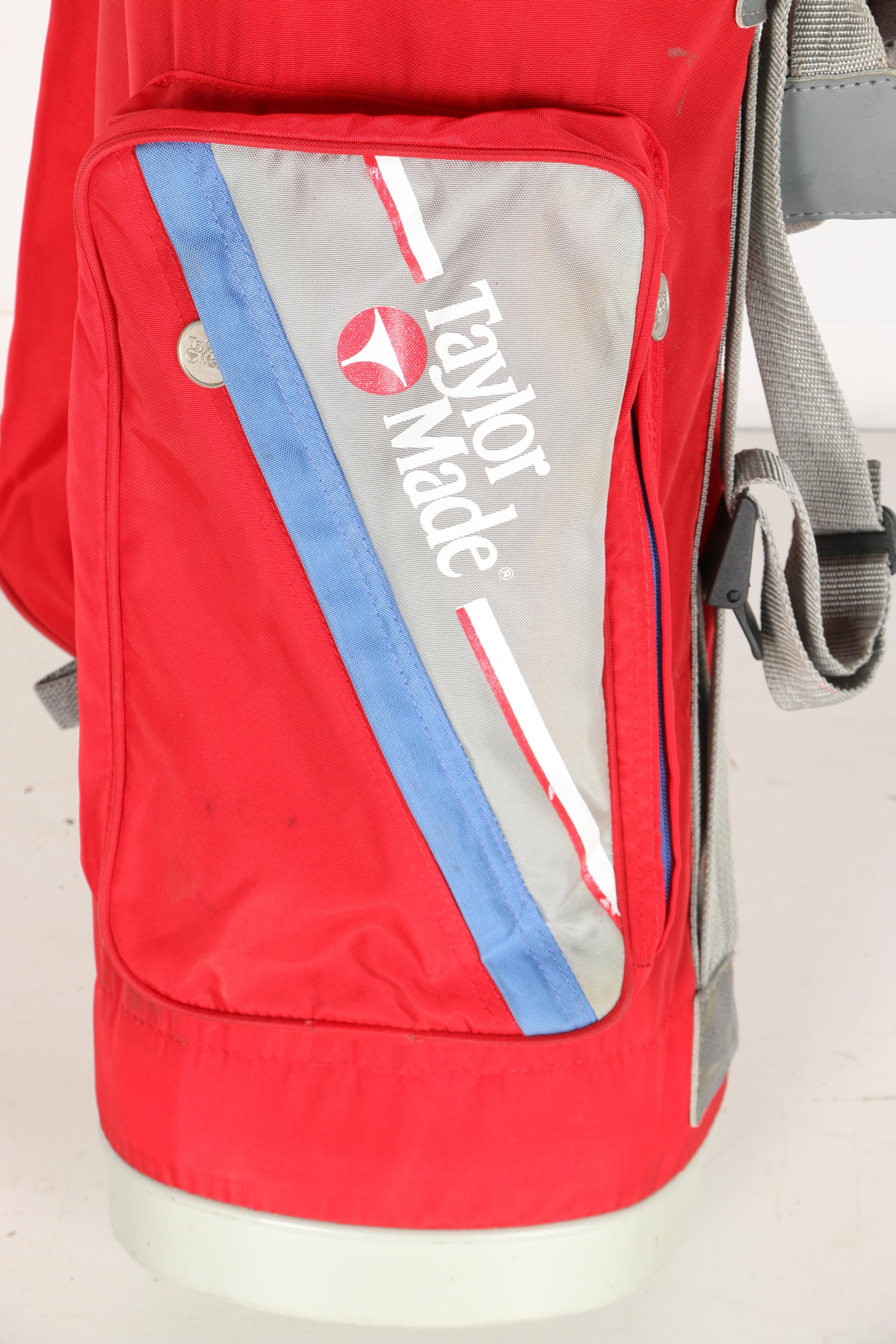 Golf Bag and Clubs Including Wilson Wood and Iron Sets