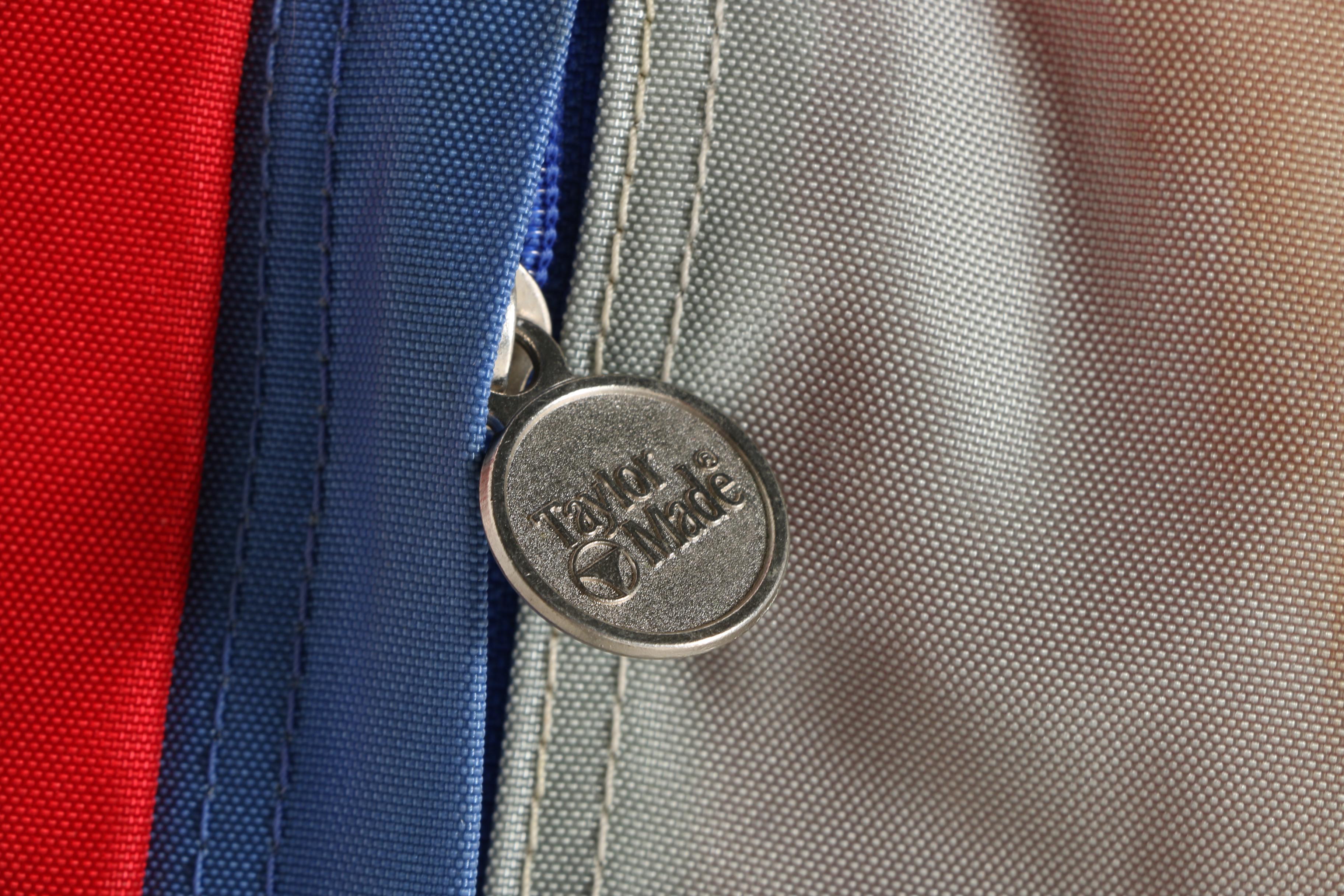 Golf Bag and Clubs Including Wilson Wood and Iron Sets