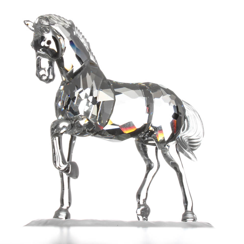 Swarovski Crystal Horse Figurine