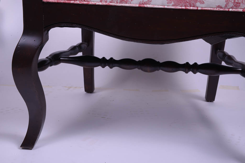 Antique Ladder Back Arm Chair