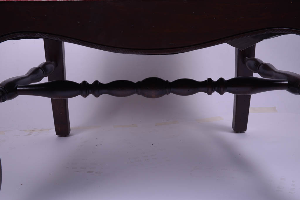 Antique Ladder Back Arm Chair