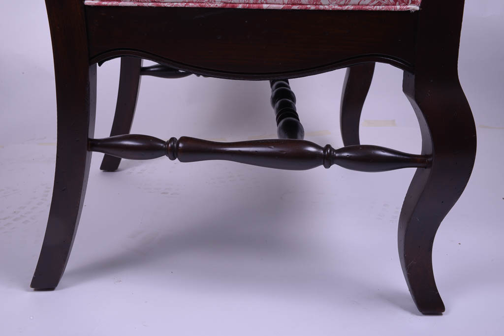 Antique Ladder Back Arm Chair