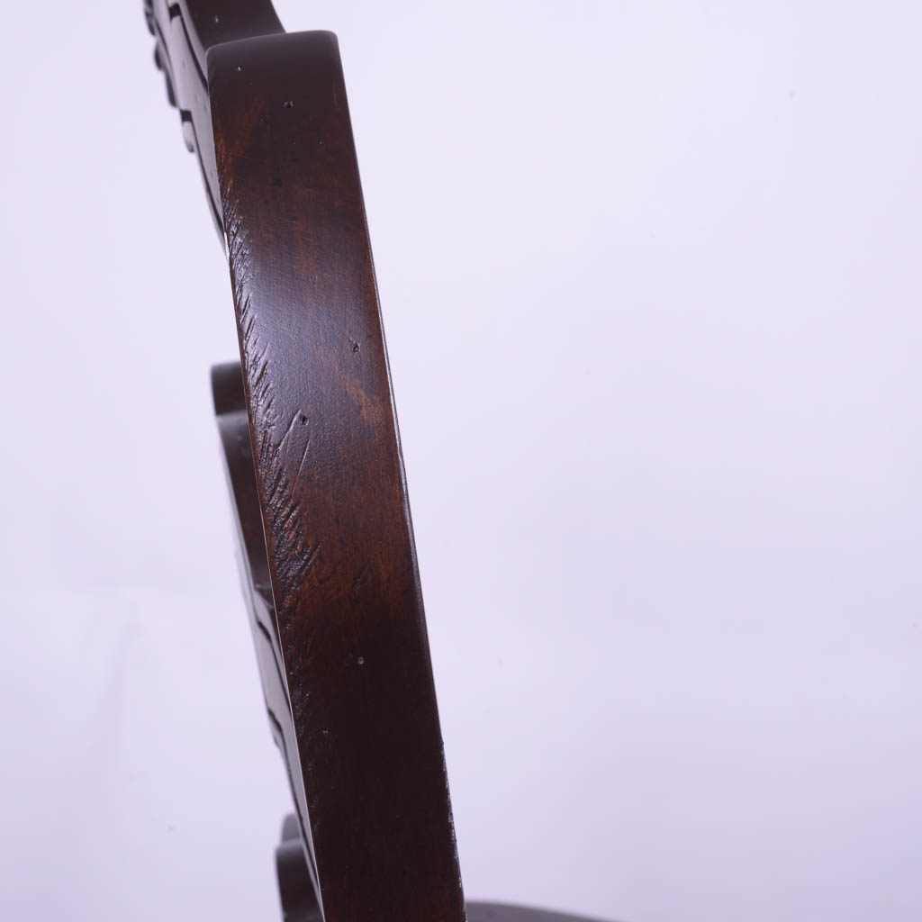 Antique Ladder Back Arm Chair