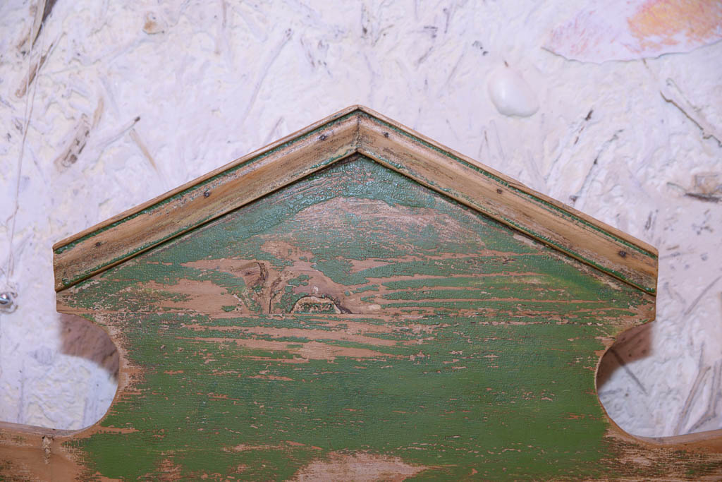 Antique Green Cabinet