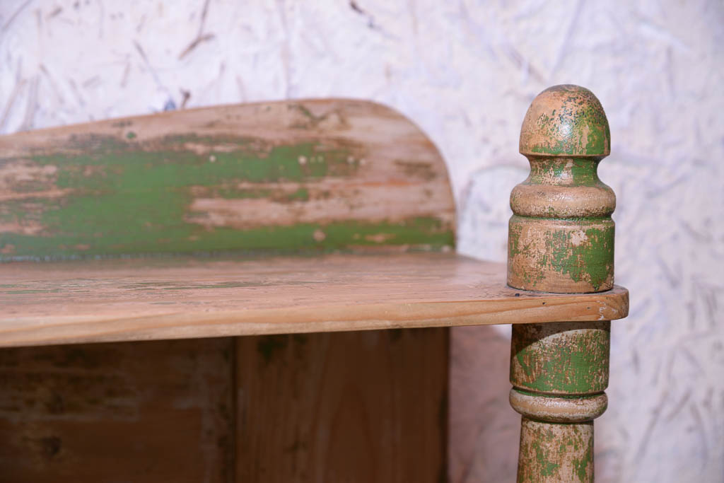 Antique Green Cabinet