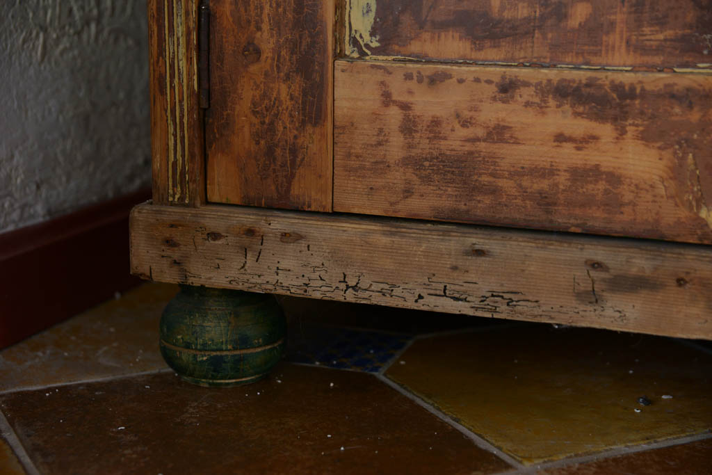 Antique Green Cabinet