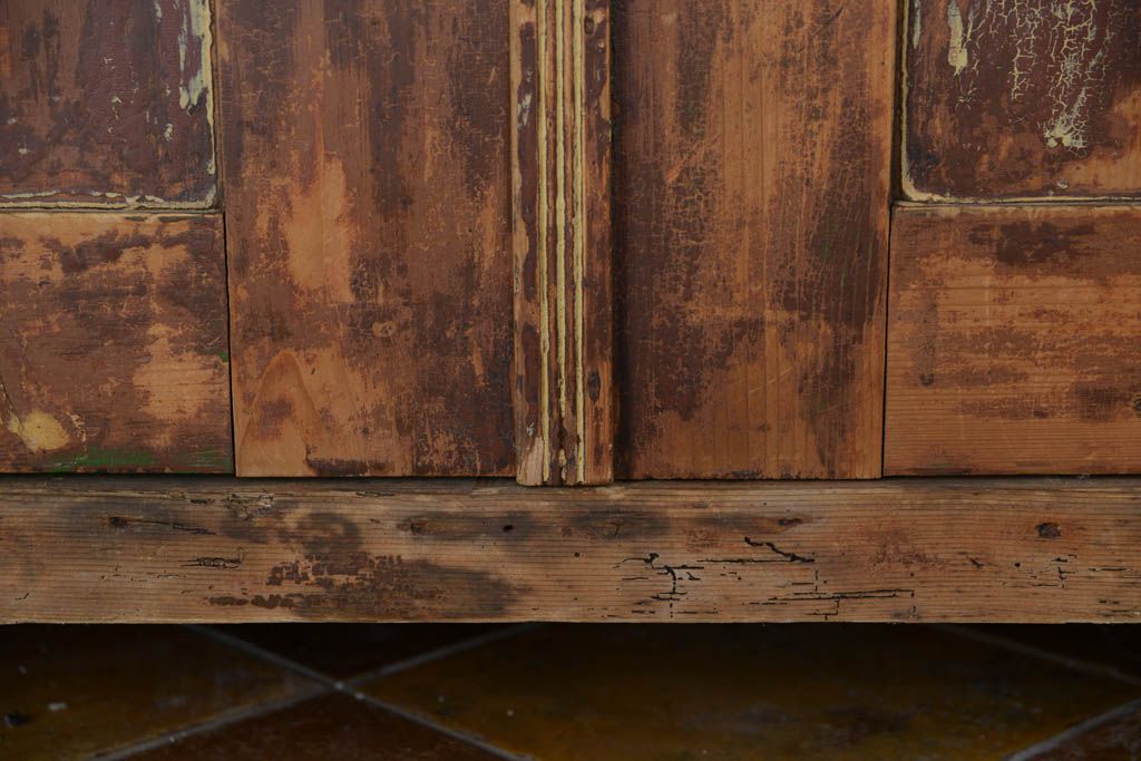 Antique Green Cabinet