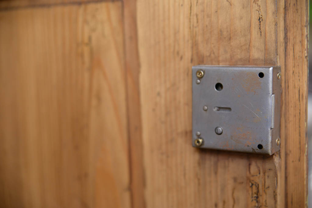 Antique Green Cabinet