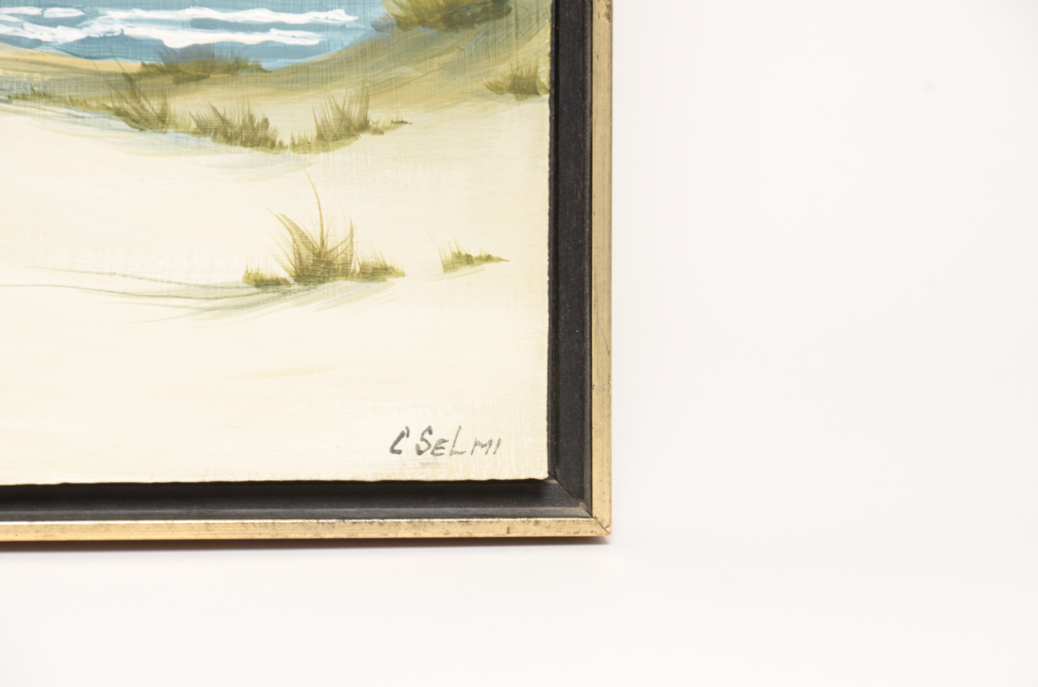 Signed Charles Selmi Oil Painting of Sand Dunes