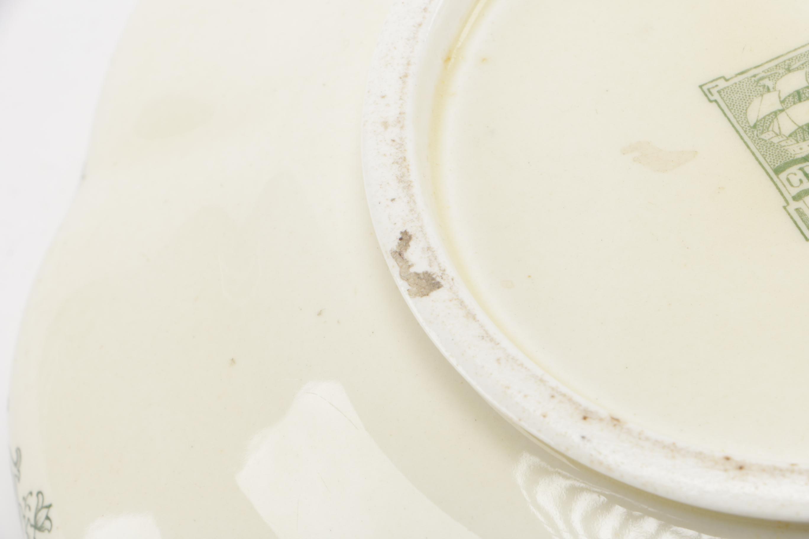 Grindley English Fine Porcelain Covered Dish After Constable