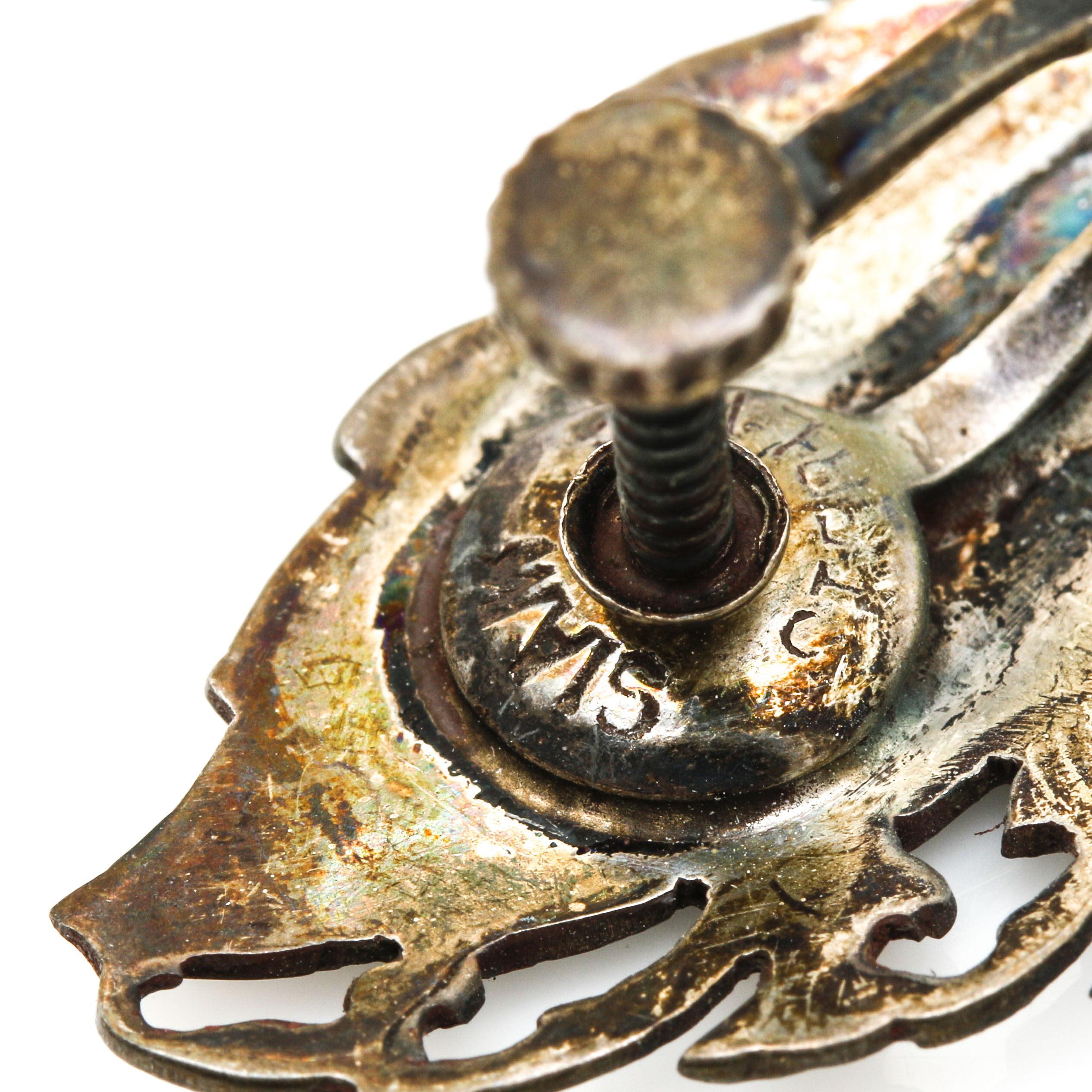 Sterling Silver Costume Jewelry Including Siam Silver Nielloware