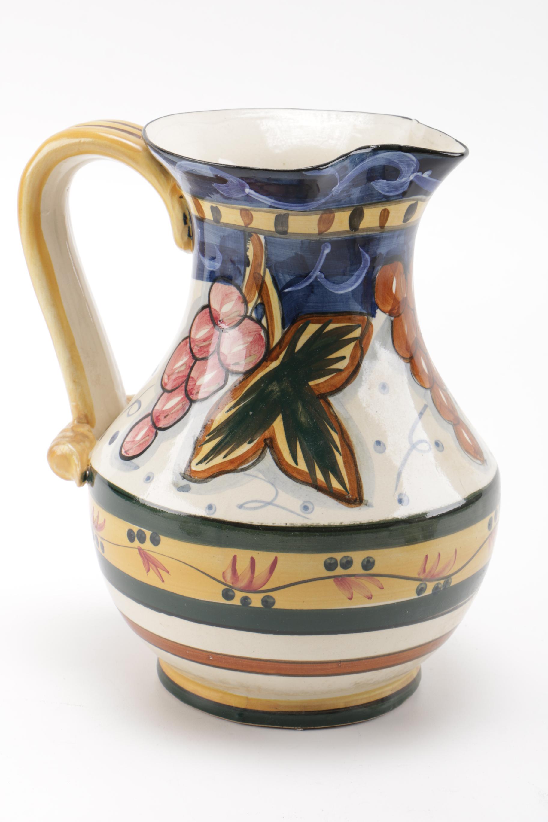 Collection of Pottery Vases