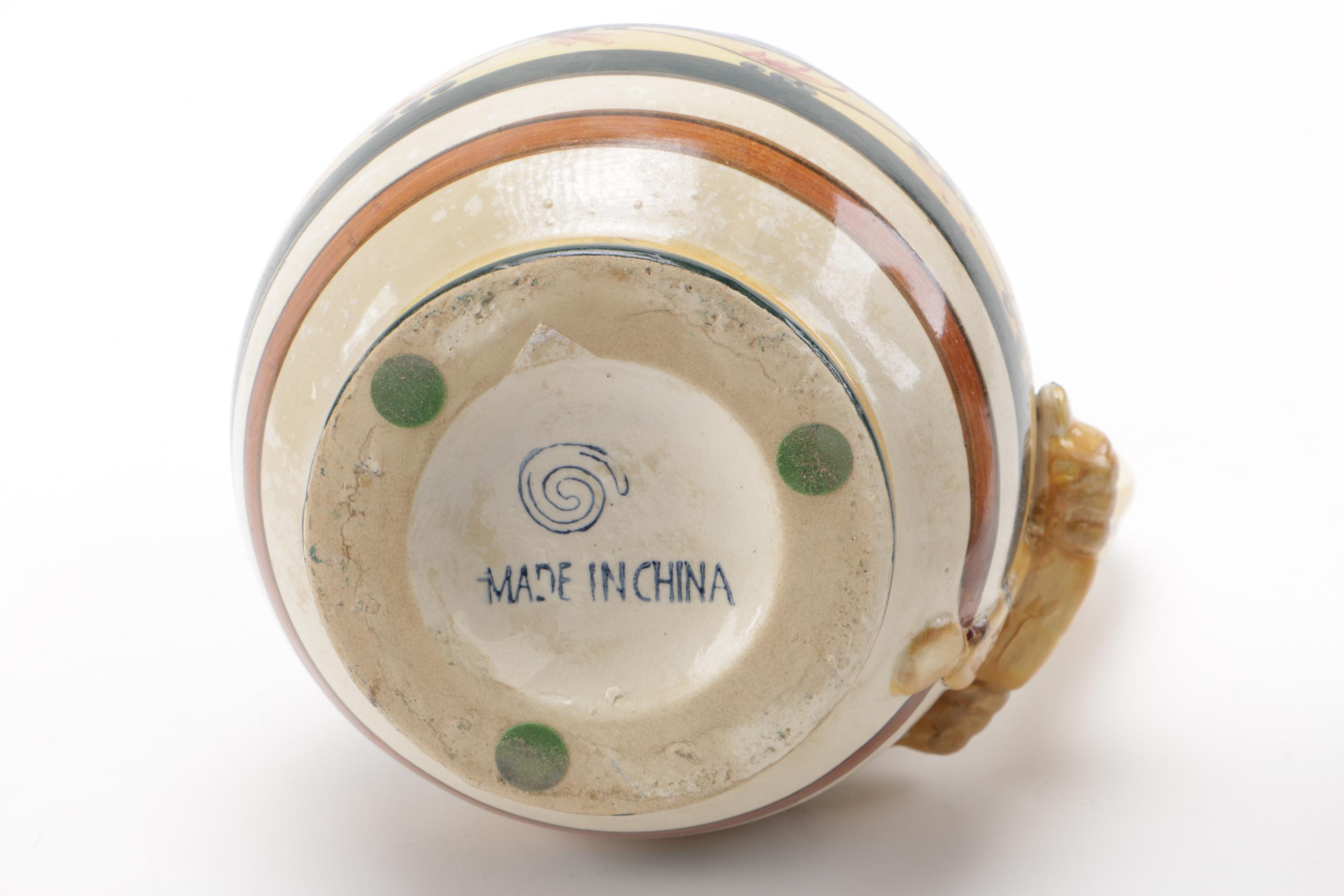 Collection of Pottery Vases