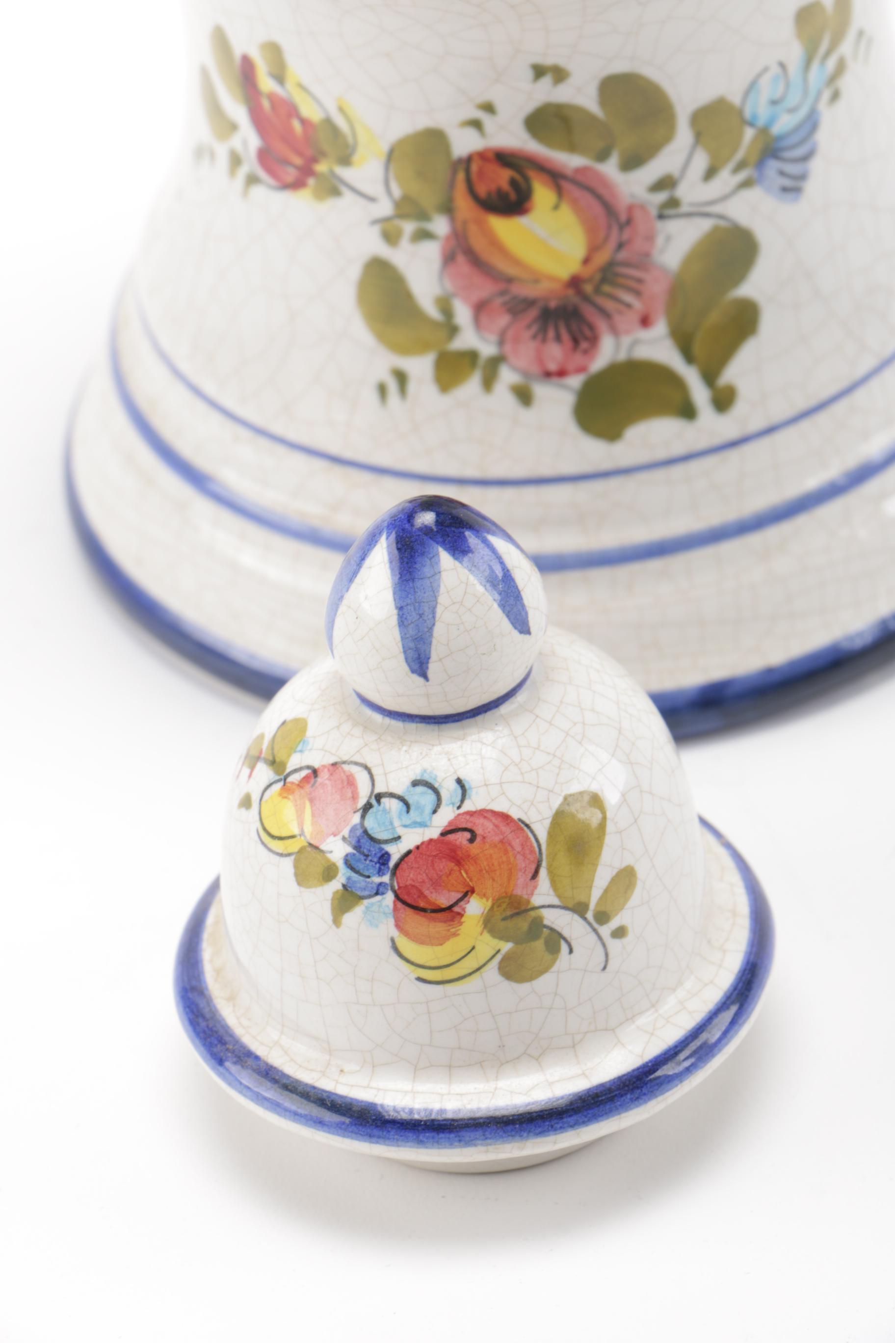 Collection of Pottery Vases