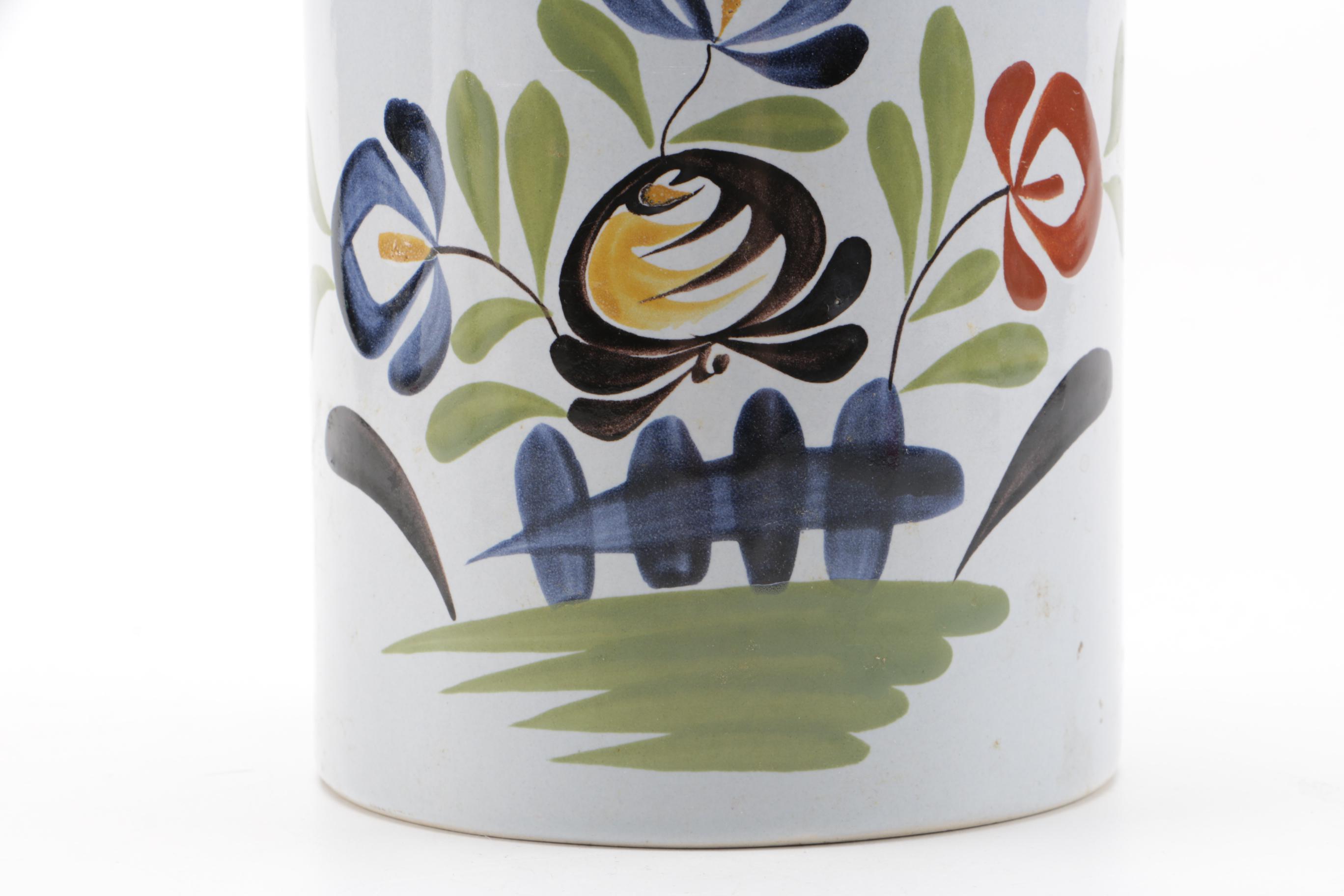 Collection of Pottery Vases