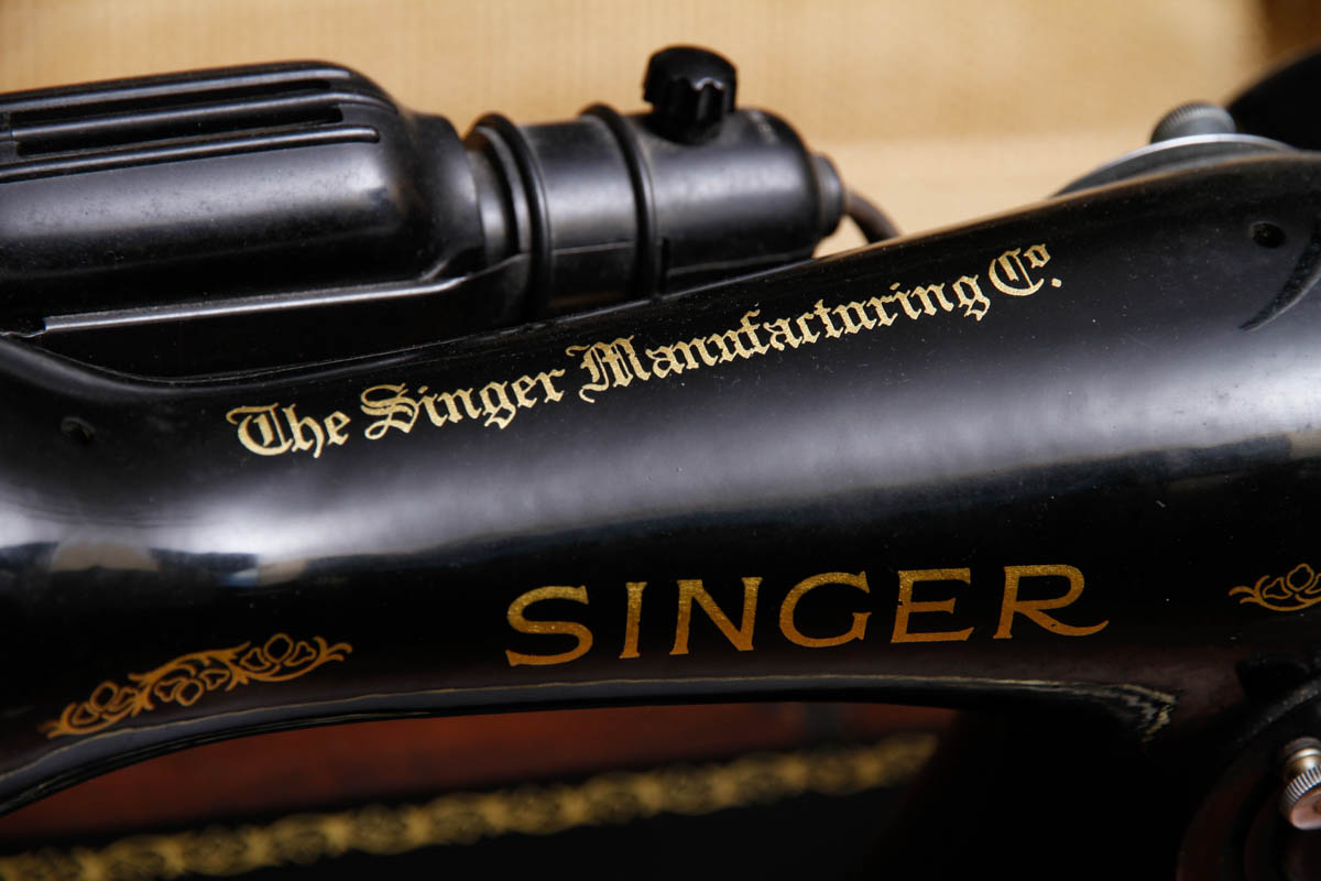 Singer Sewing Table with Stool