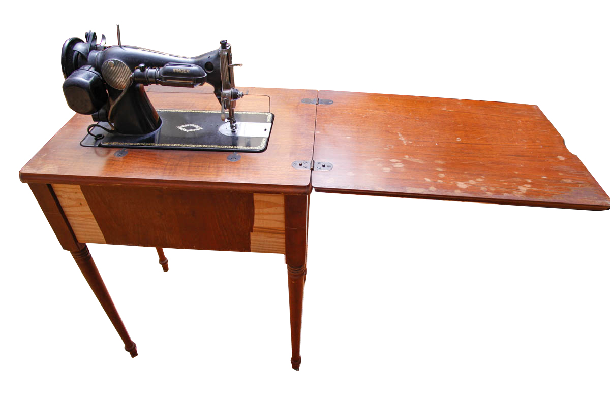 Singer Sewing Table with Stool