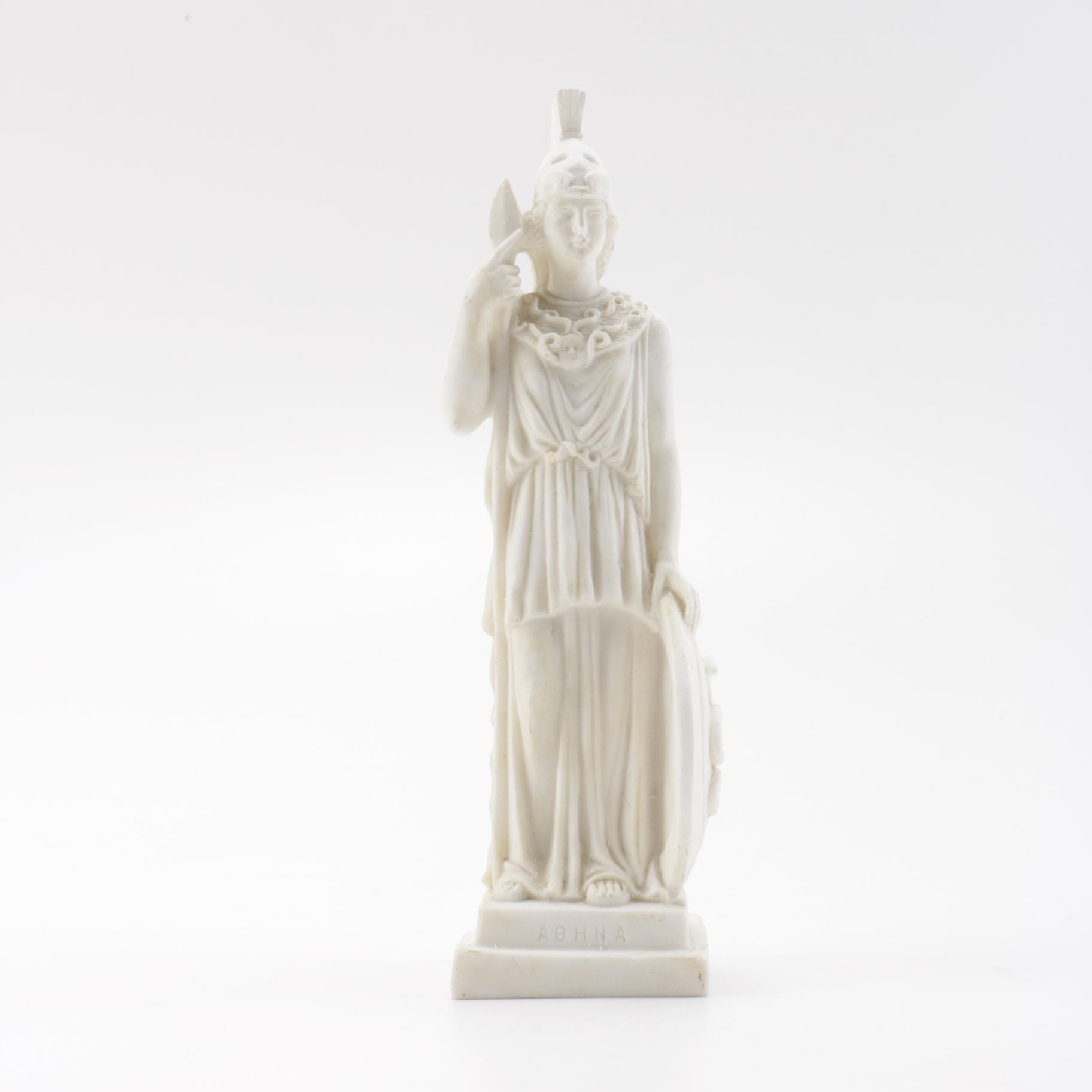 Reproduction Porcelain Statue of Athena
