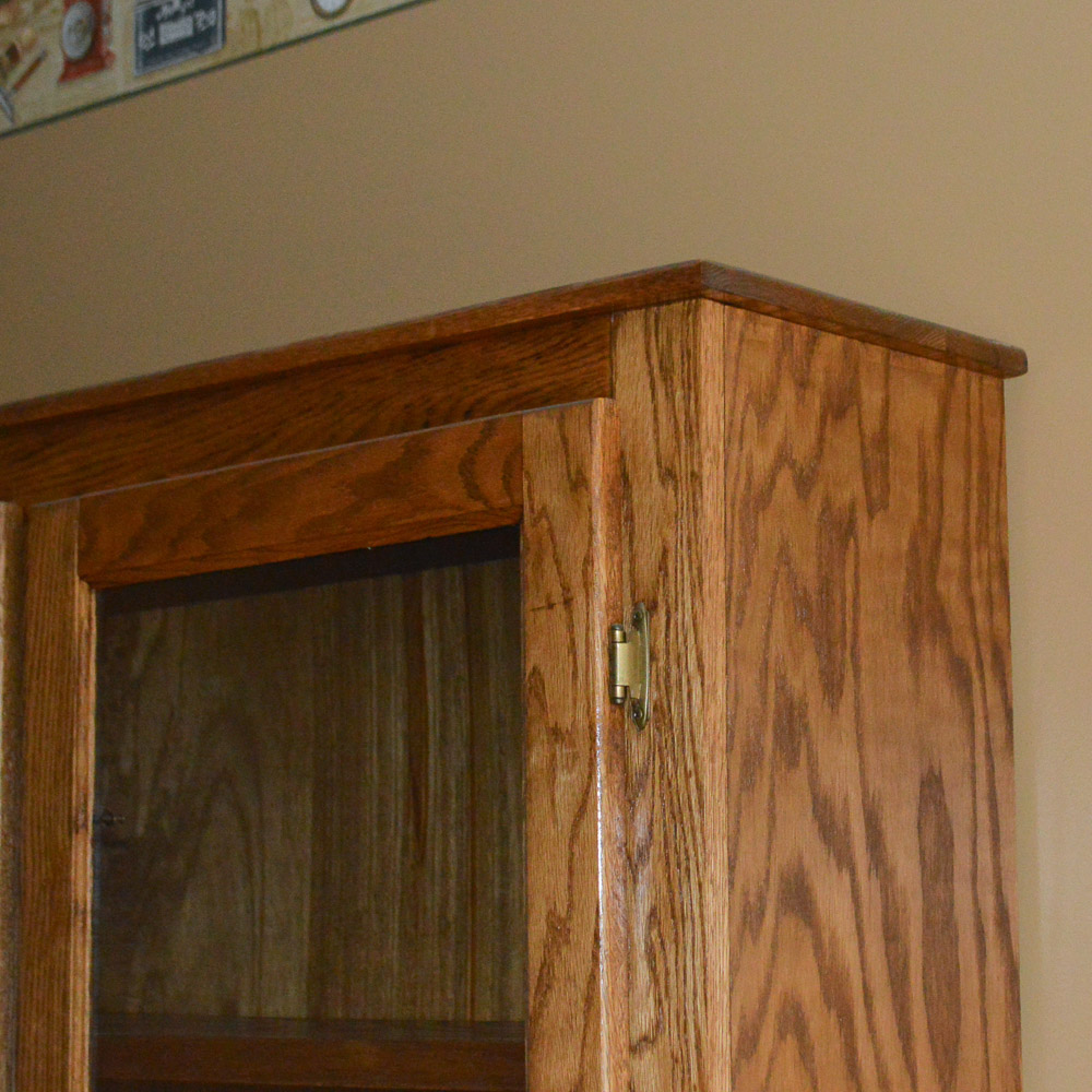 Vintage Oak Bookcase