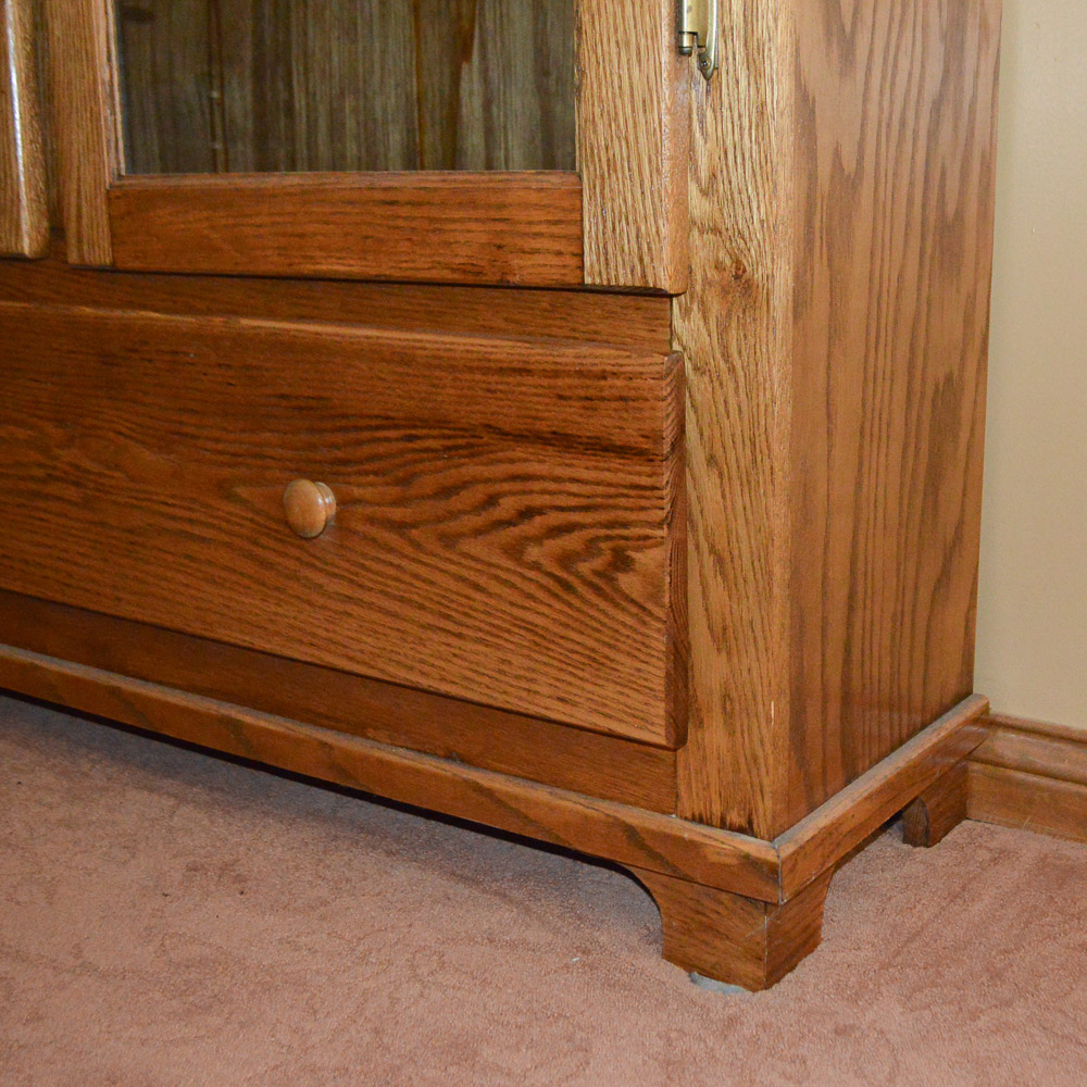 Vintage Oak Bookcase