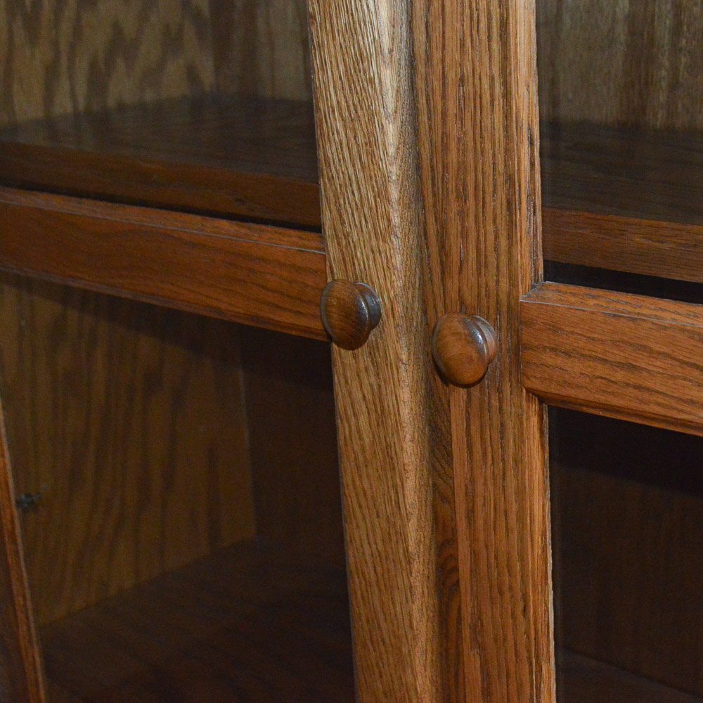 Vintage Oak Bookcase