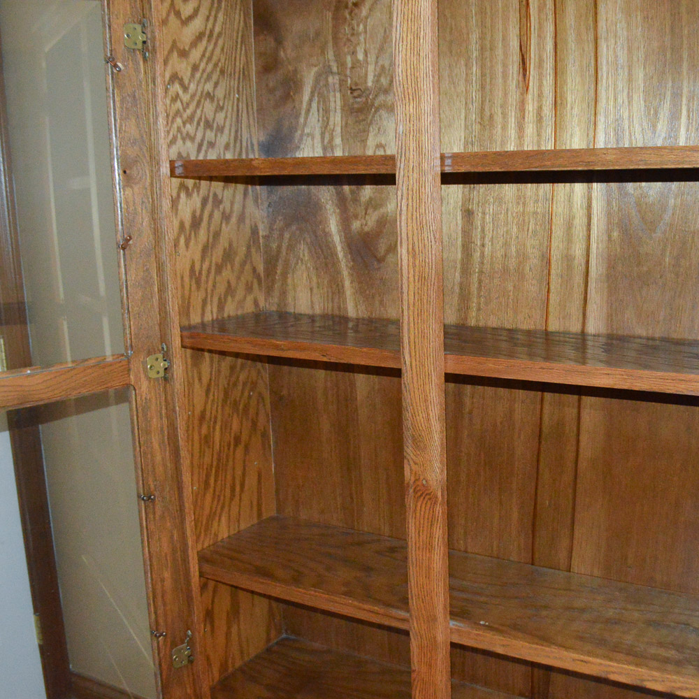 Vintage Oak Bookcase