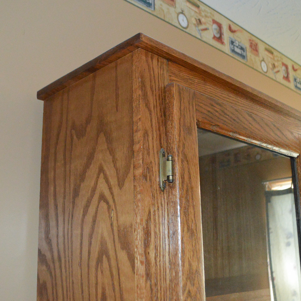 Vintage Oak Bookcase