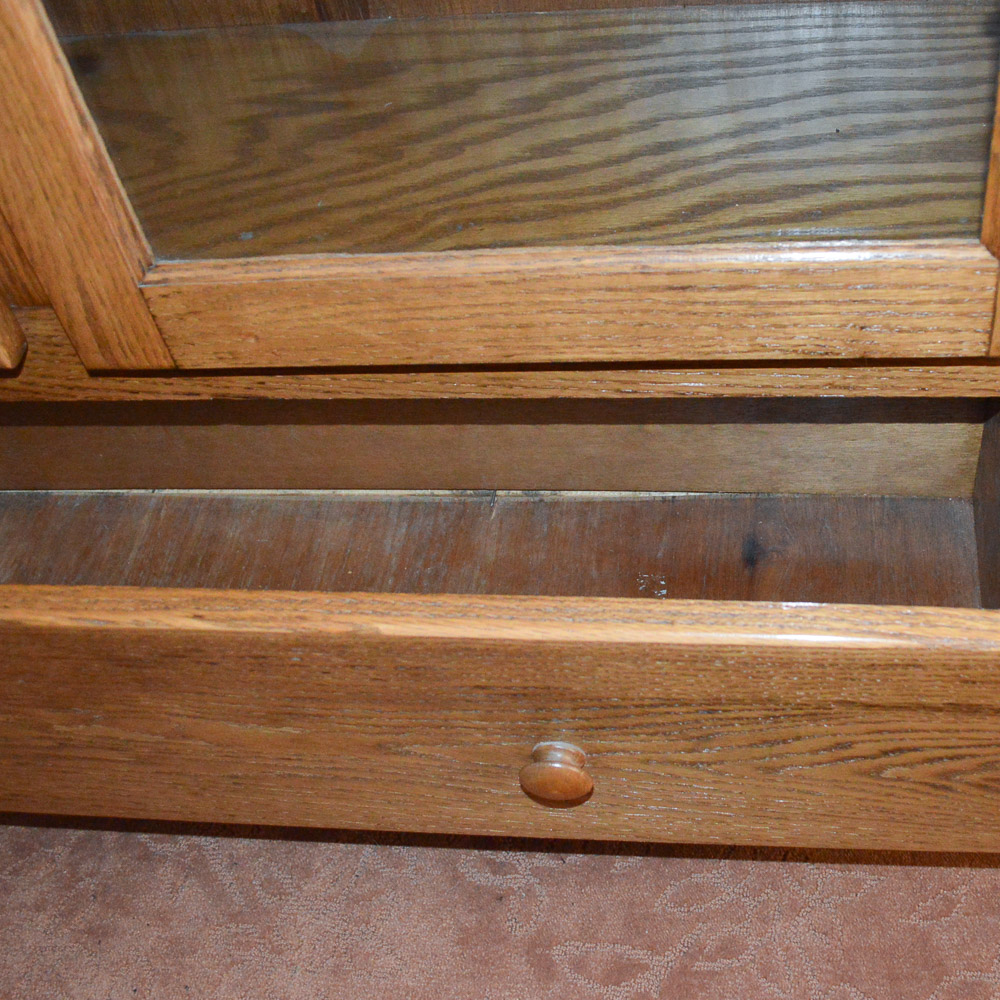 Vintage Oak Bookcase