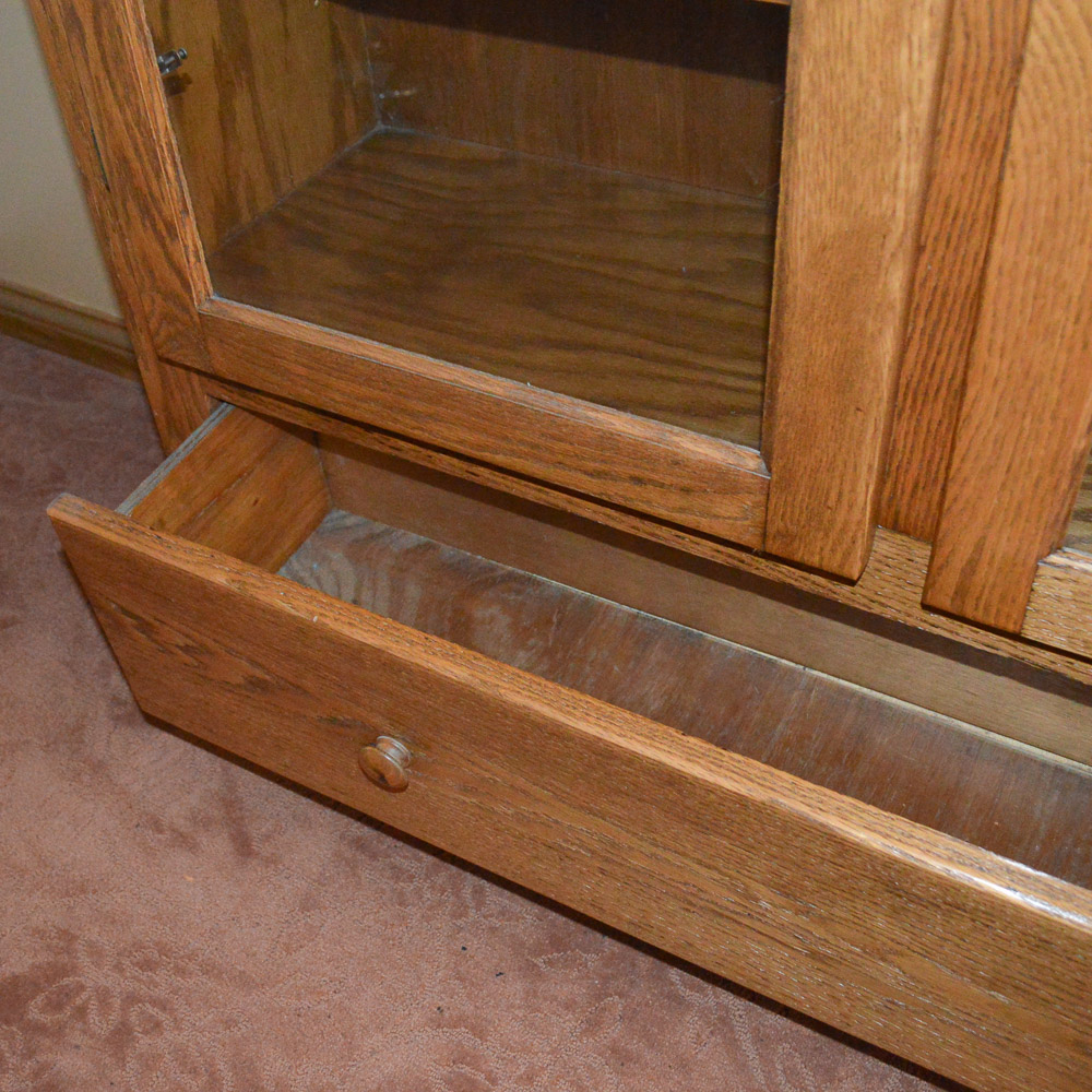 Vintage Oak Bookcase
