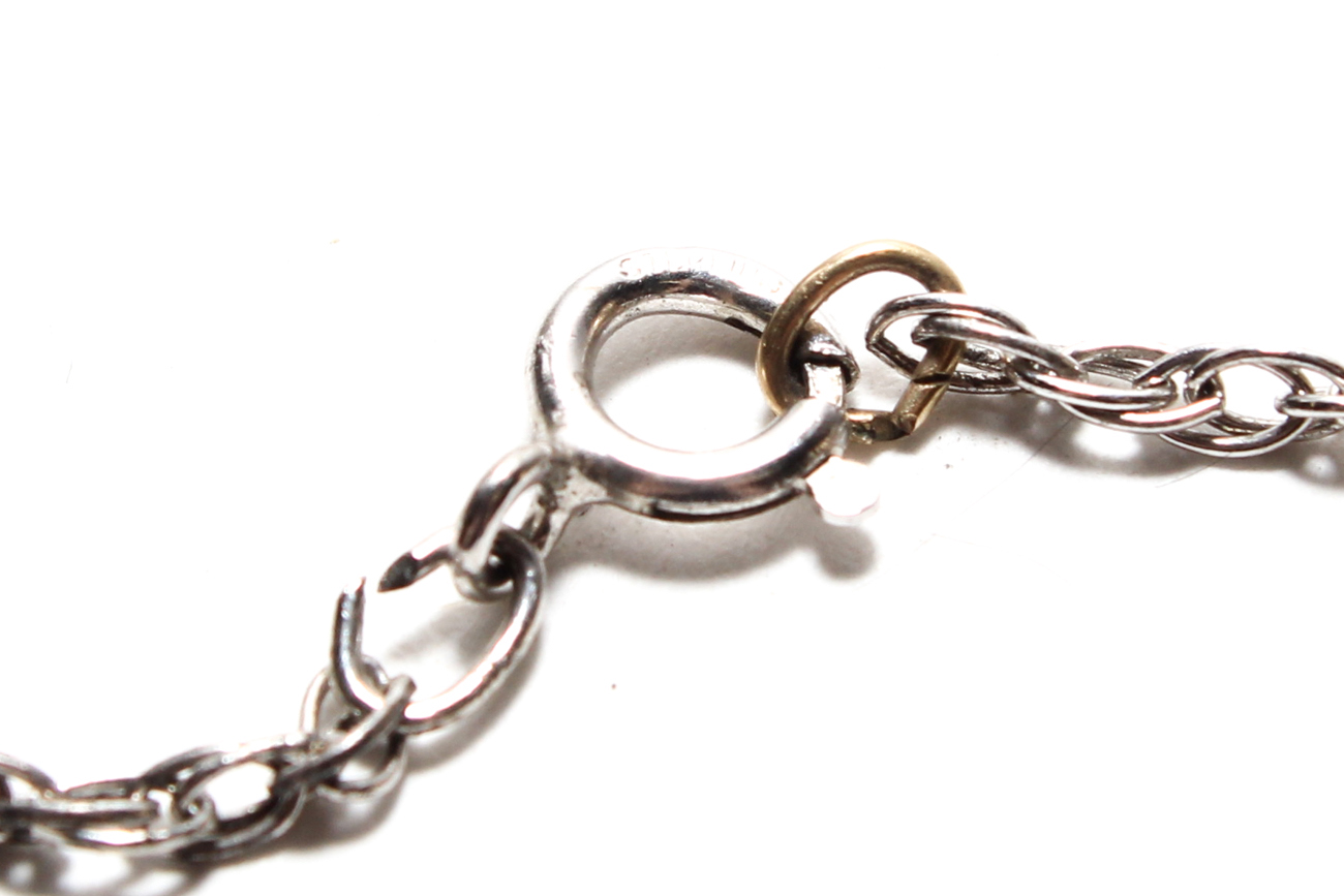 Pair Of Sterling Silver Cross Pendants Including One Sterling Silver Chain