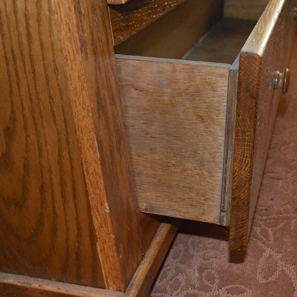 Vintage Oak Bookcase