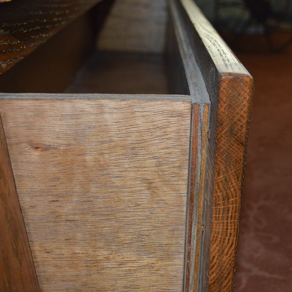 Vintage Oak Bookcase