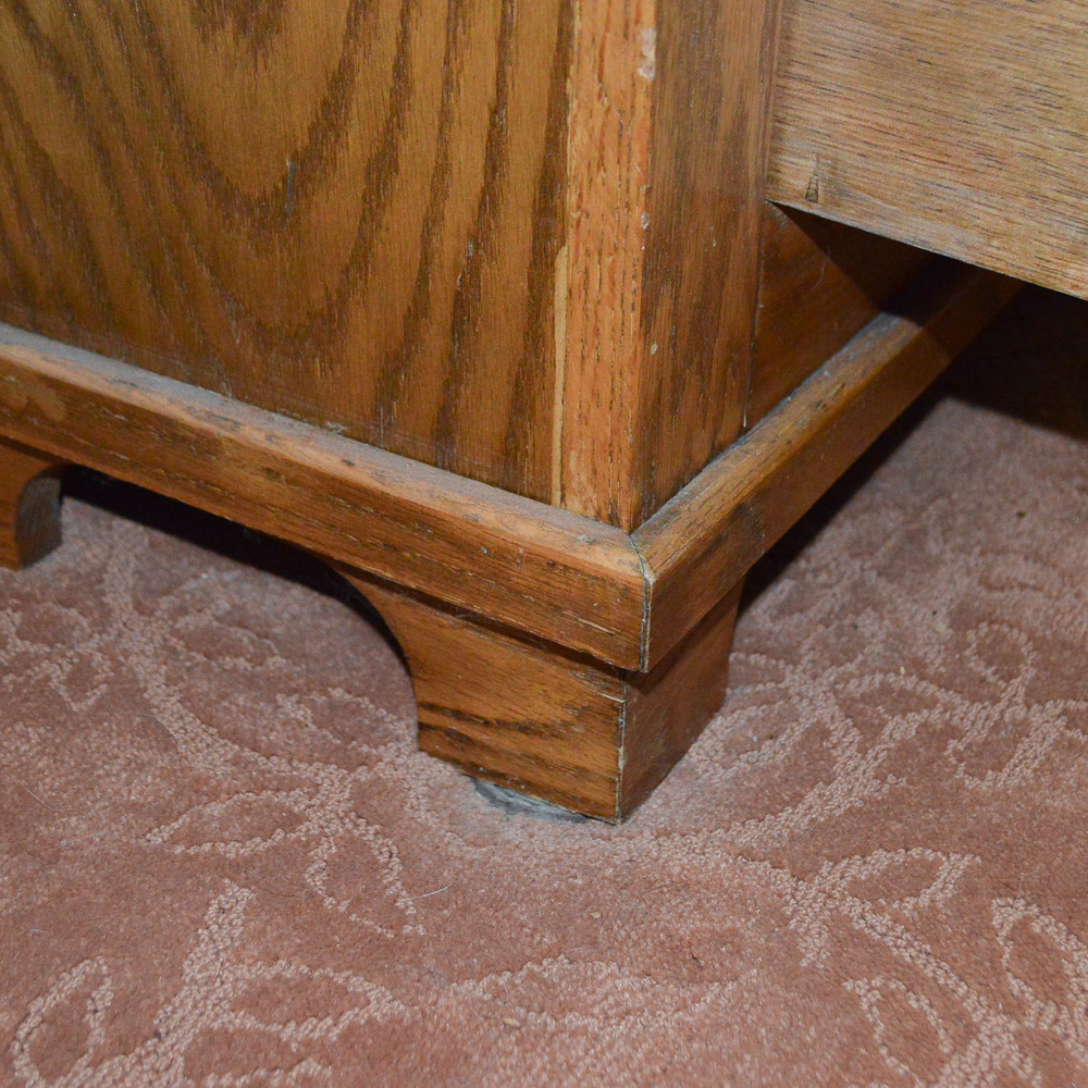 Vintage Oak Bookcase