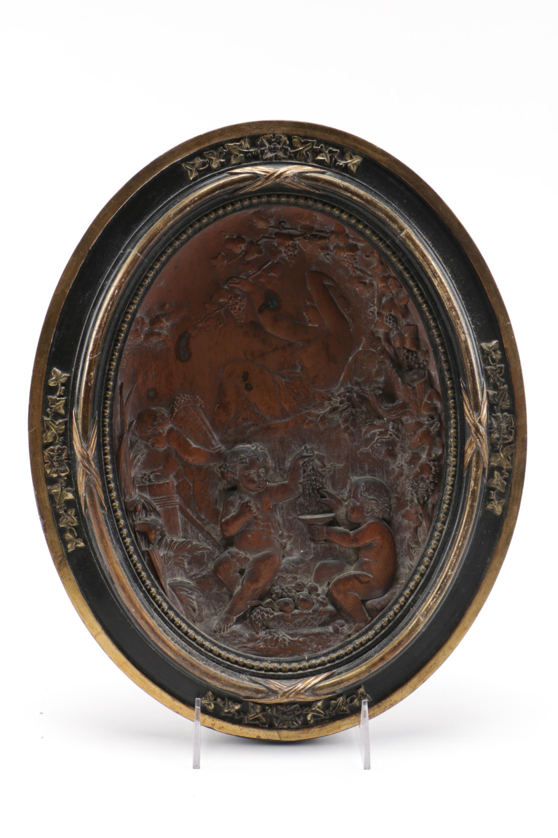 Copper Nude Figural Engravings