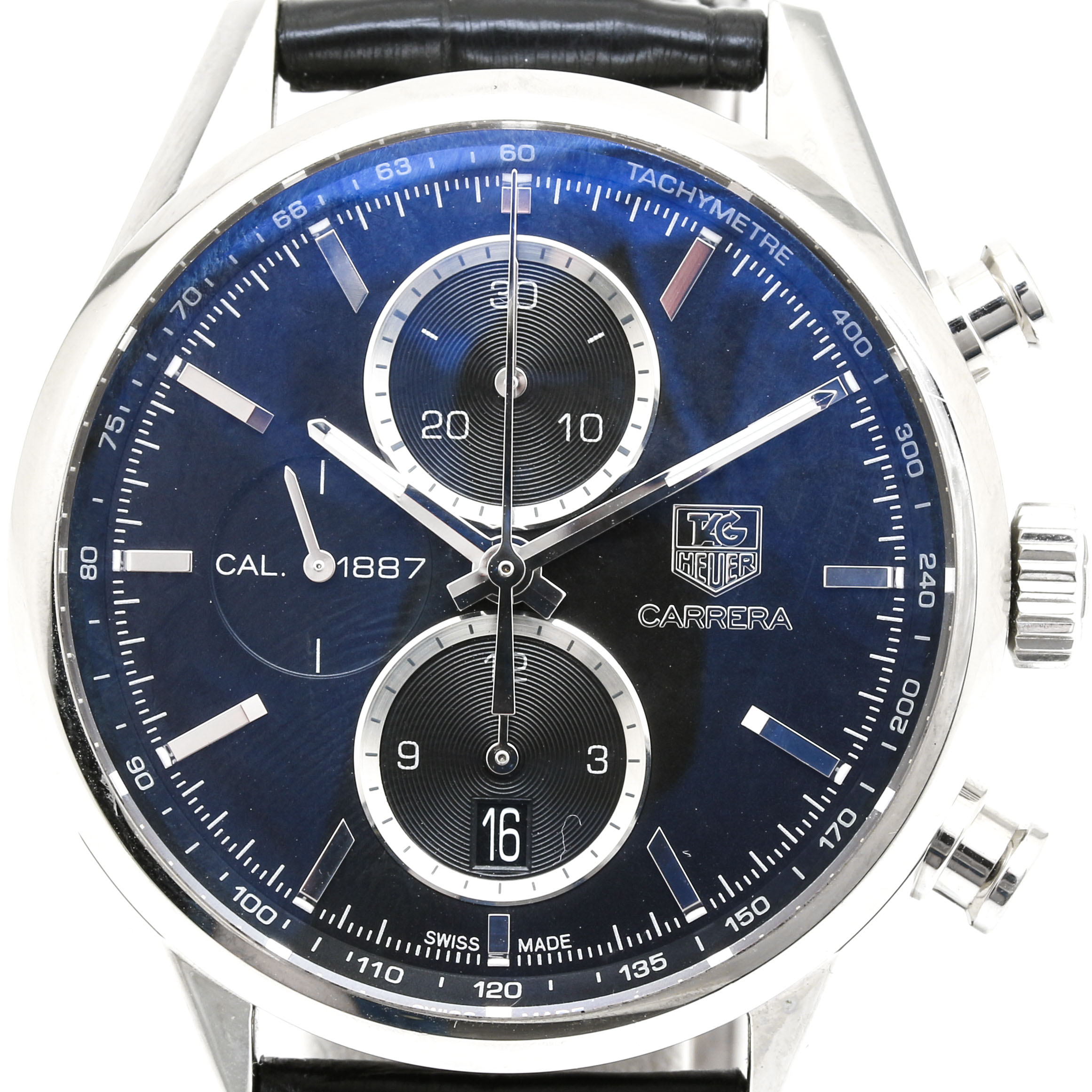 Stainless Steel Tag Heuer Carrera Chronograph Watch